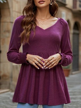 WOMEN SOLID TUNIC SHIRT Quick Access Zipper