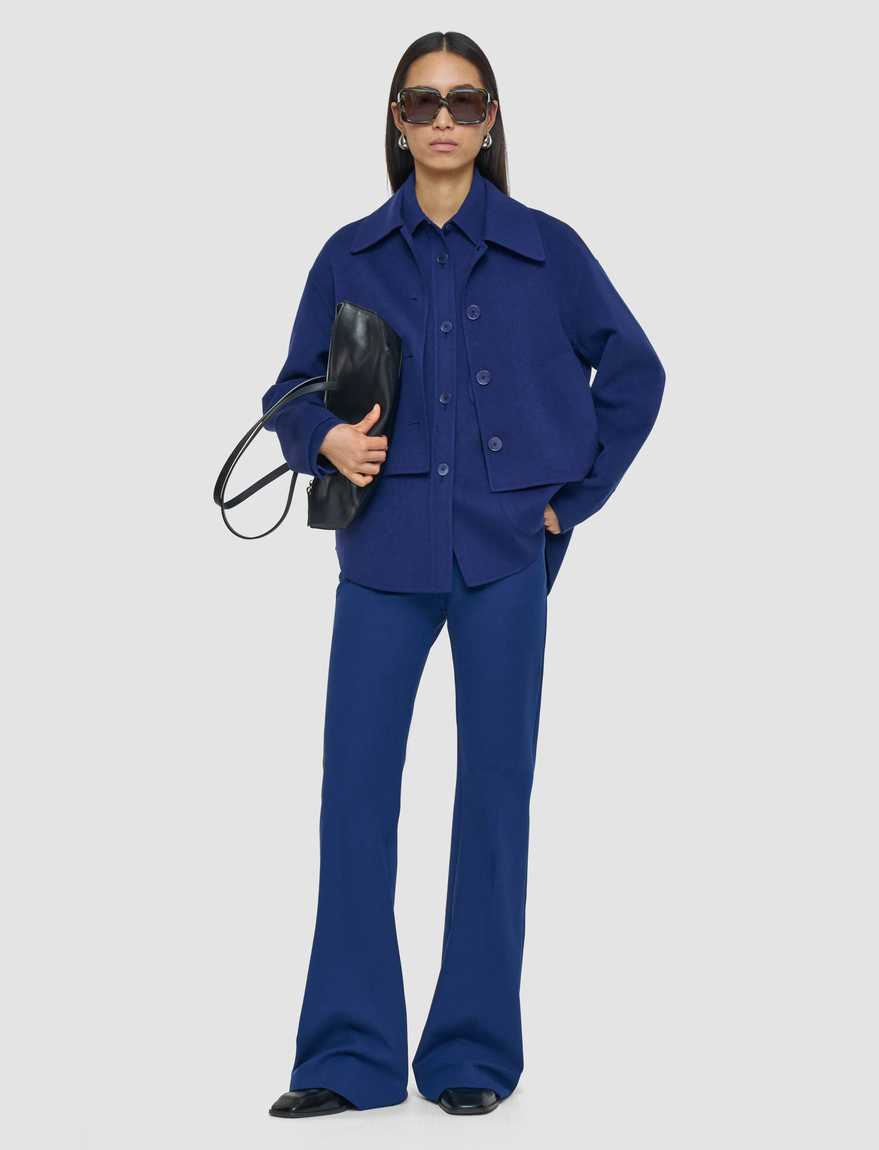 Easy Fit Durable Seams Gerrard Light Double Face Wool Jacket