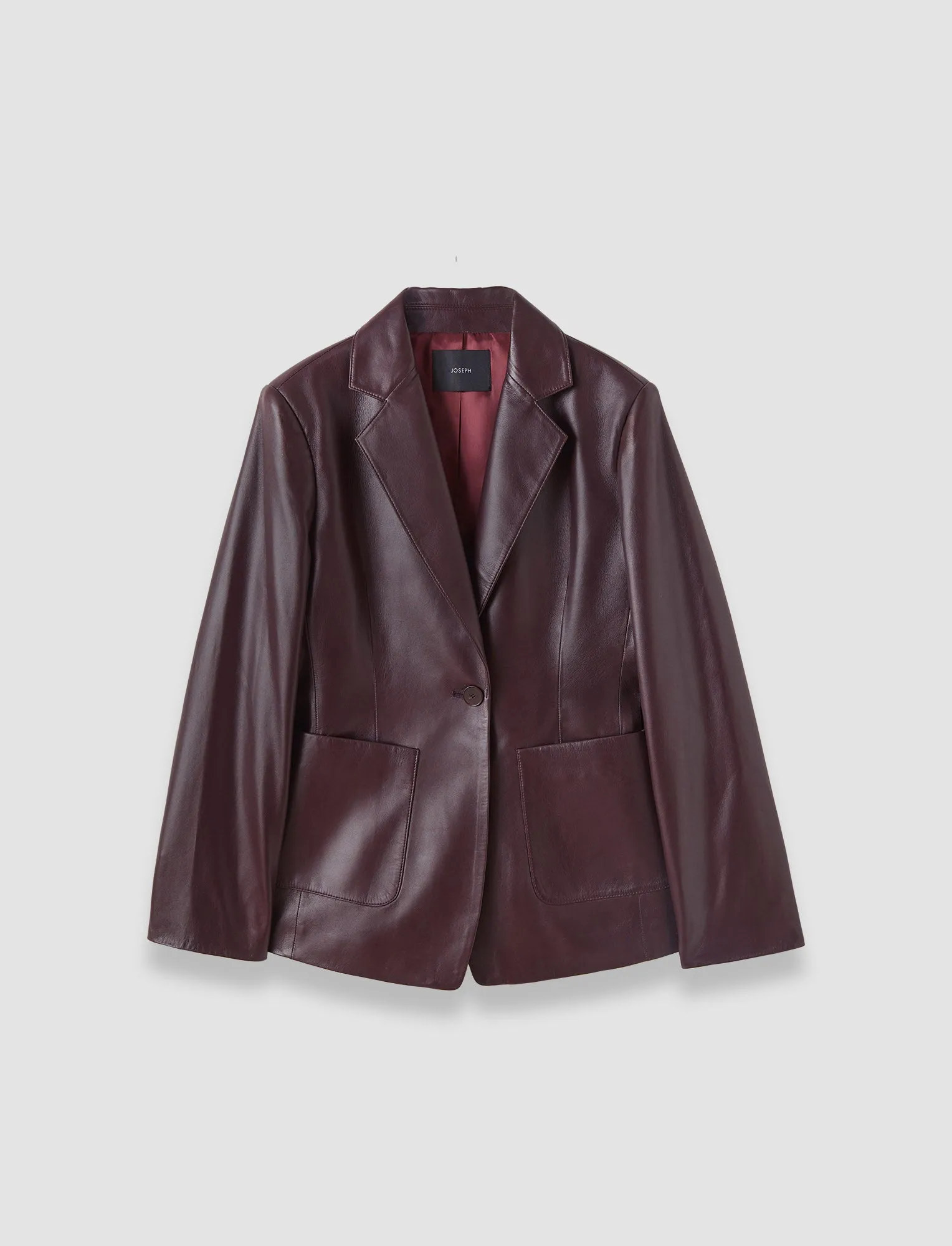 Glenview Nappa Leather Jacket Machine-washable