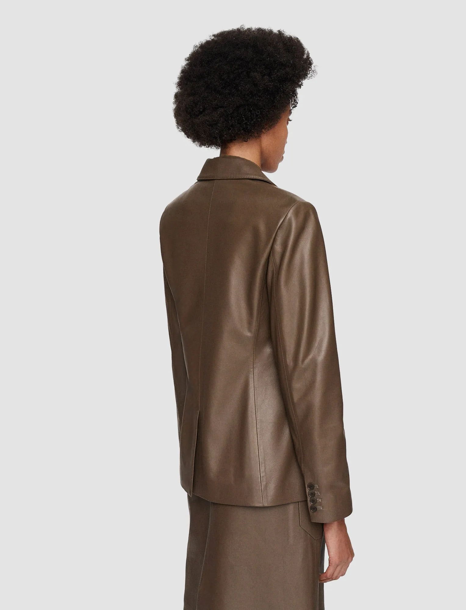 Makeup Glenview Nappa Leather Jacket