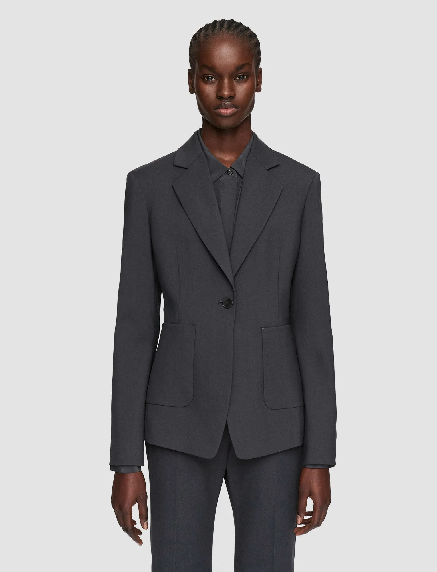 Glenview Tailoring Wool Stretch Jacket Seamless Seams