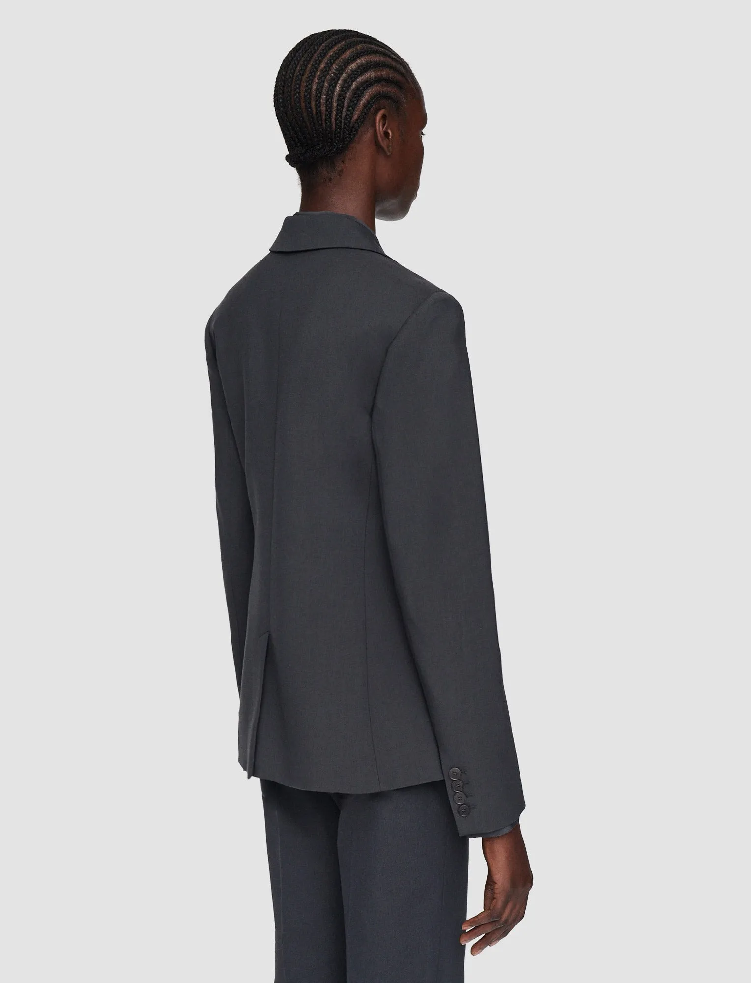 Slim Silhouette Distribute Glenview Tailoring Wool Stretch Jacket