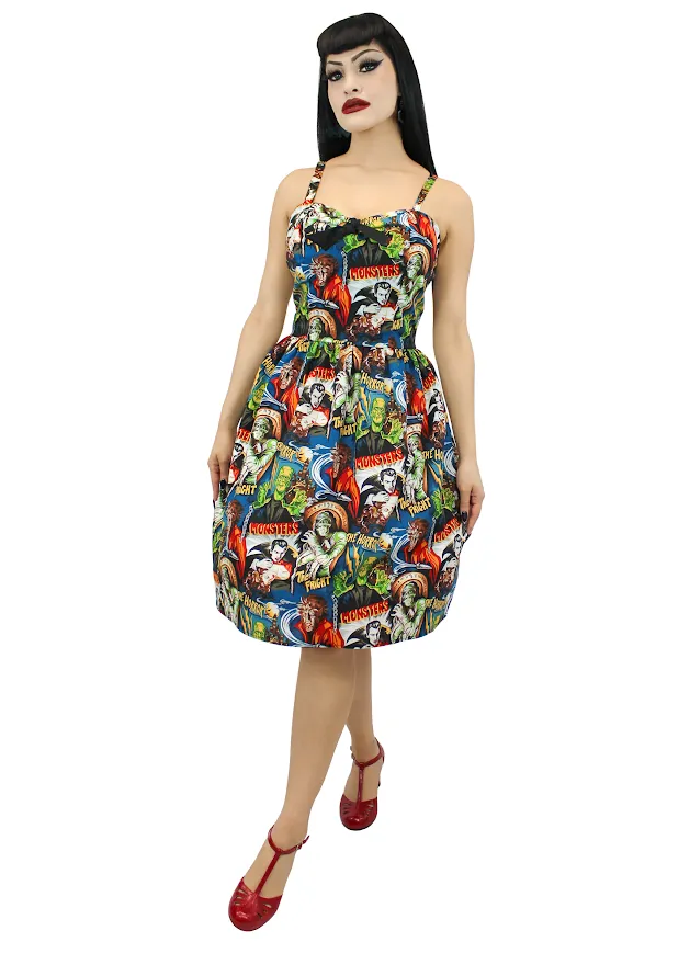 Chic Style Wear Monster Sailor Dress #MSD