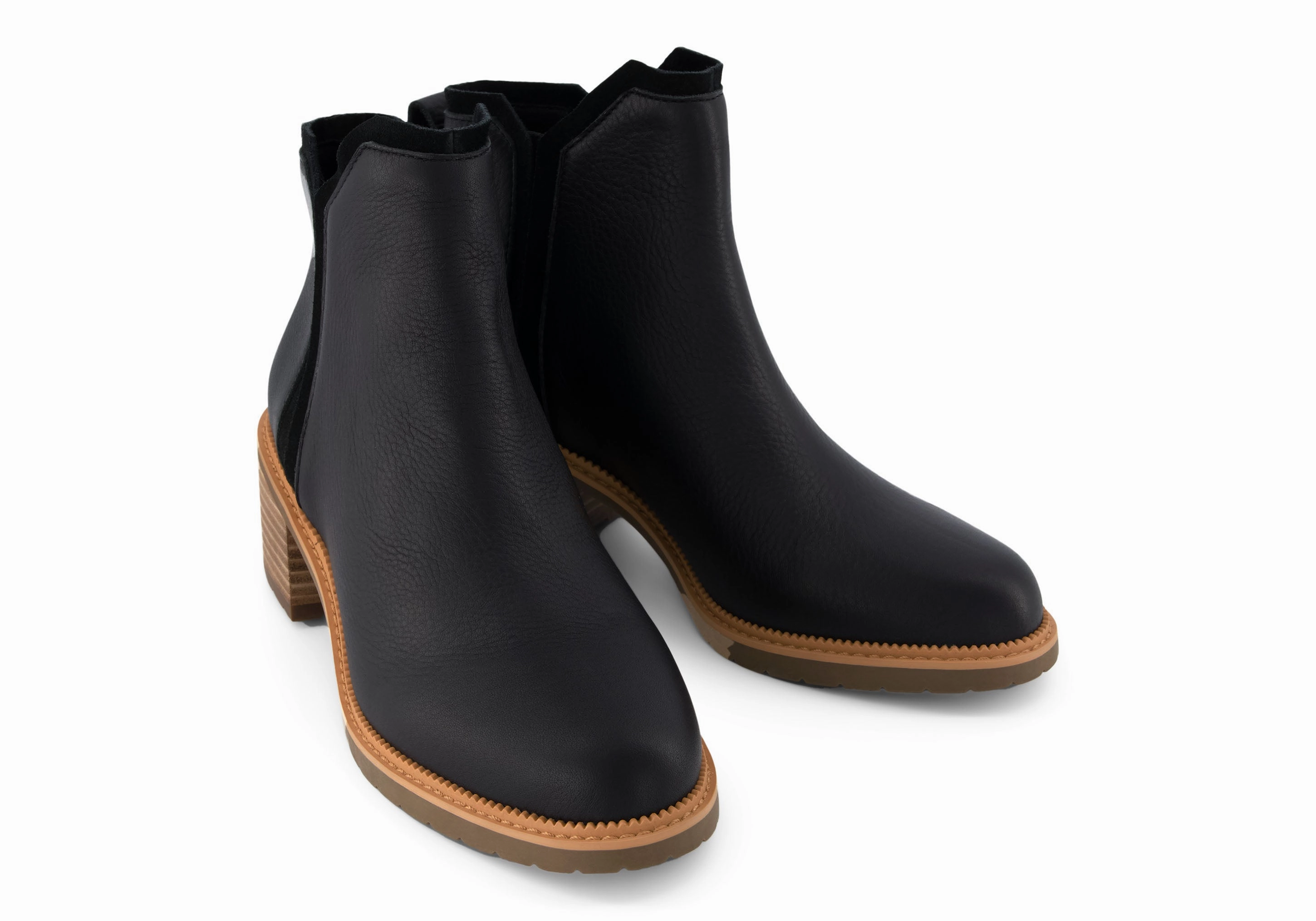 Hailey Ankle Boot - Black Leather