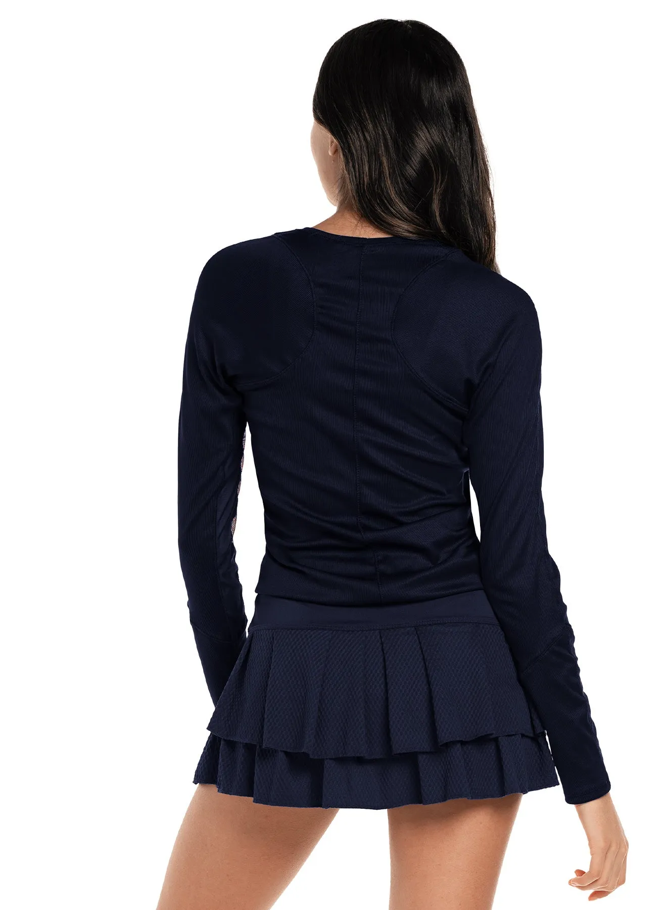 Wrap It Up Long Sleeve Stylish Dress Stretchable Neckline