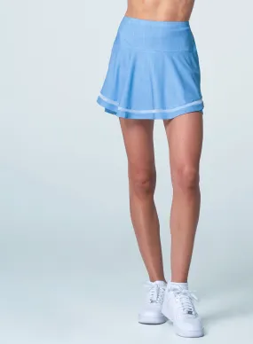 Flat Lock Stitching Stain Resistant Linen Play Skirt