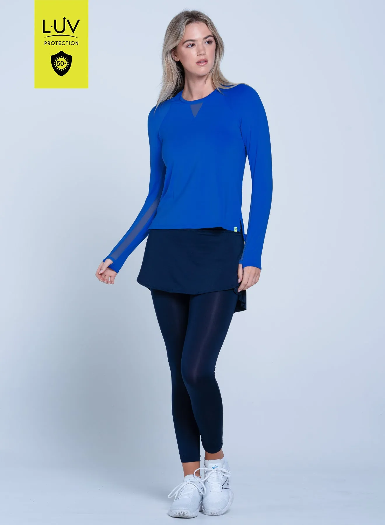 MultiPocket Ventilation Panel High Low Breezy Long Sleeve