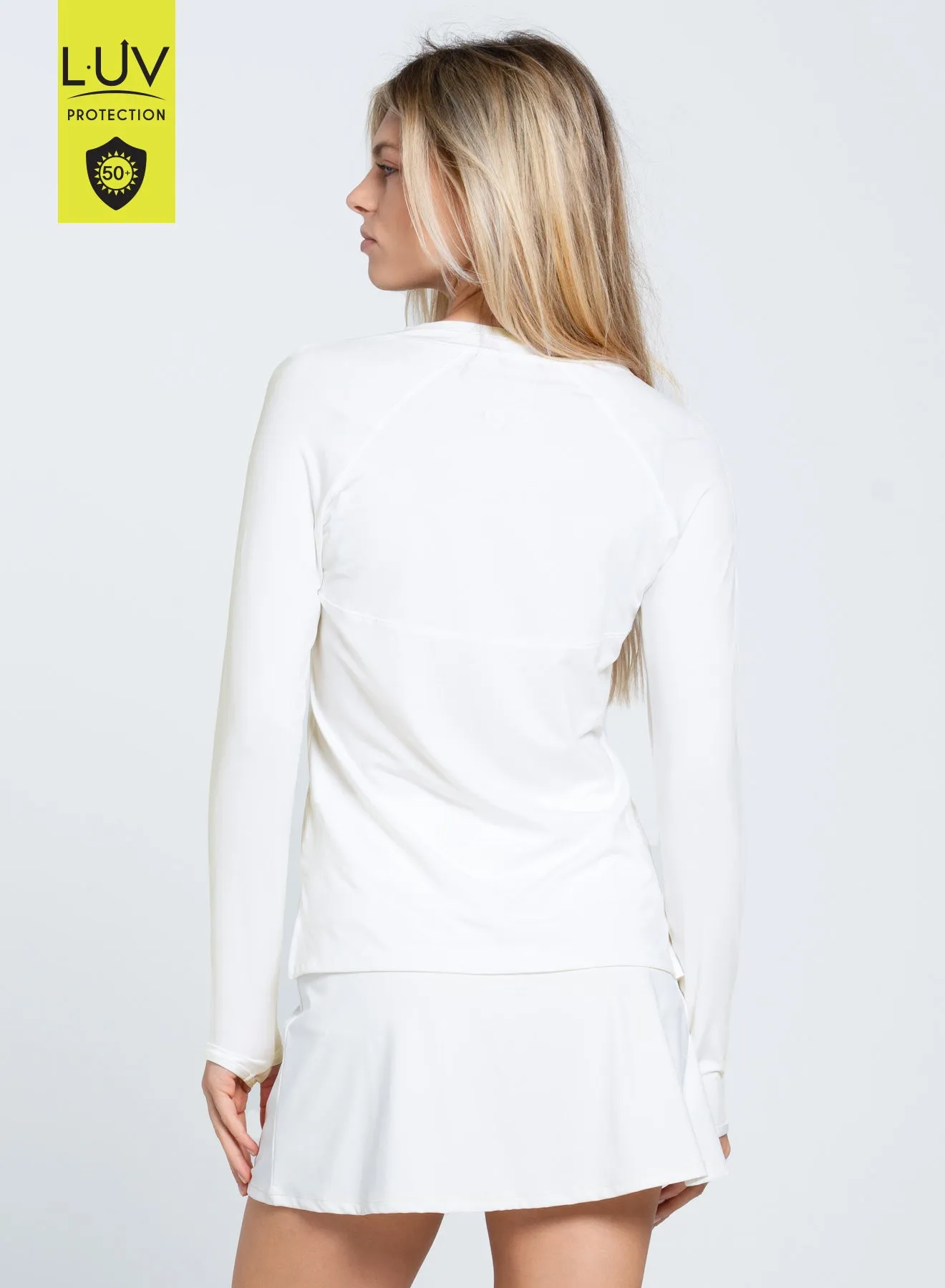 ReinforcedArmholes High Low Breezy Long Sleeve