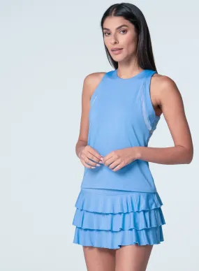 Snag Resistant Surface Wrinkle Resistant Treatment High Neck Action Tank