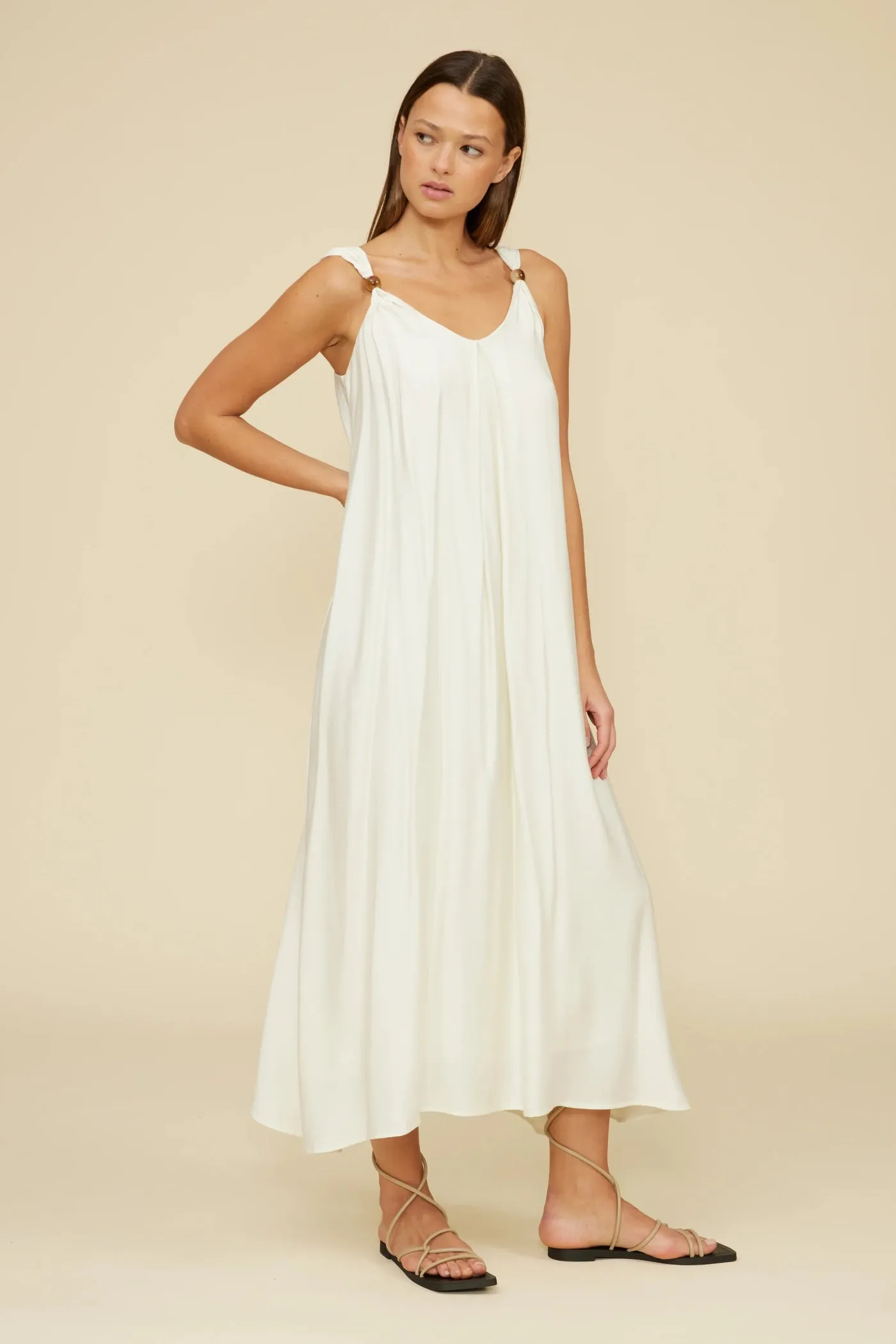 SUTTON HALTER MAXI DRESS Modern Soft
