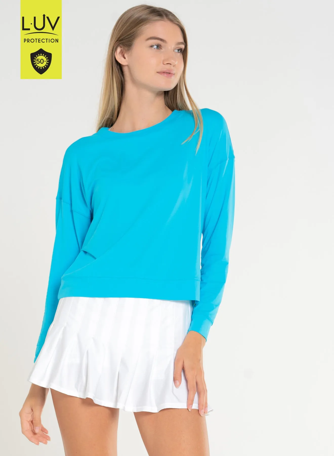 Hype Long Sleeve Biodegradable Fiber Blend ColorfastMaterial