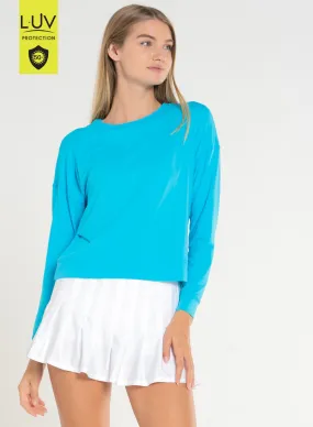 Hype Long Sleeve Elegant Cut Recycled Fiber Blend