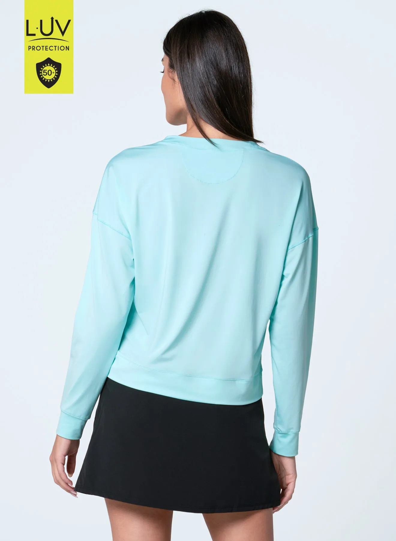 Hype Long Sleeve FourWayStretch Minimalist Collar