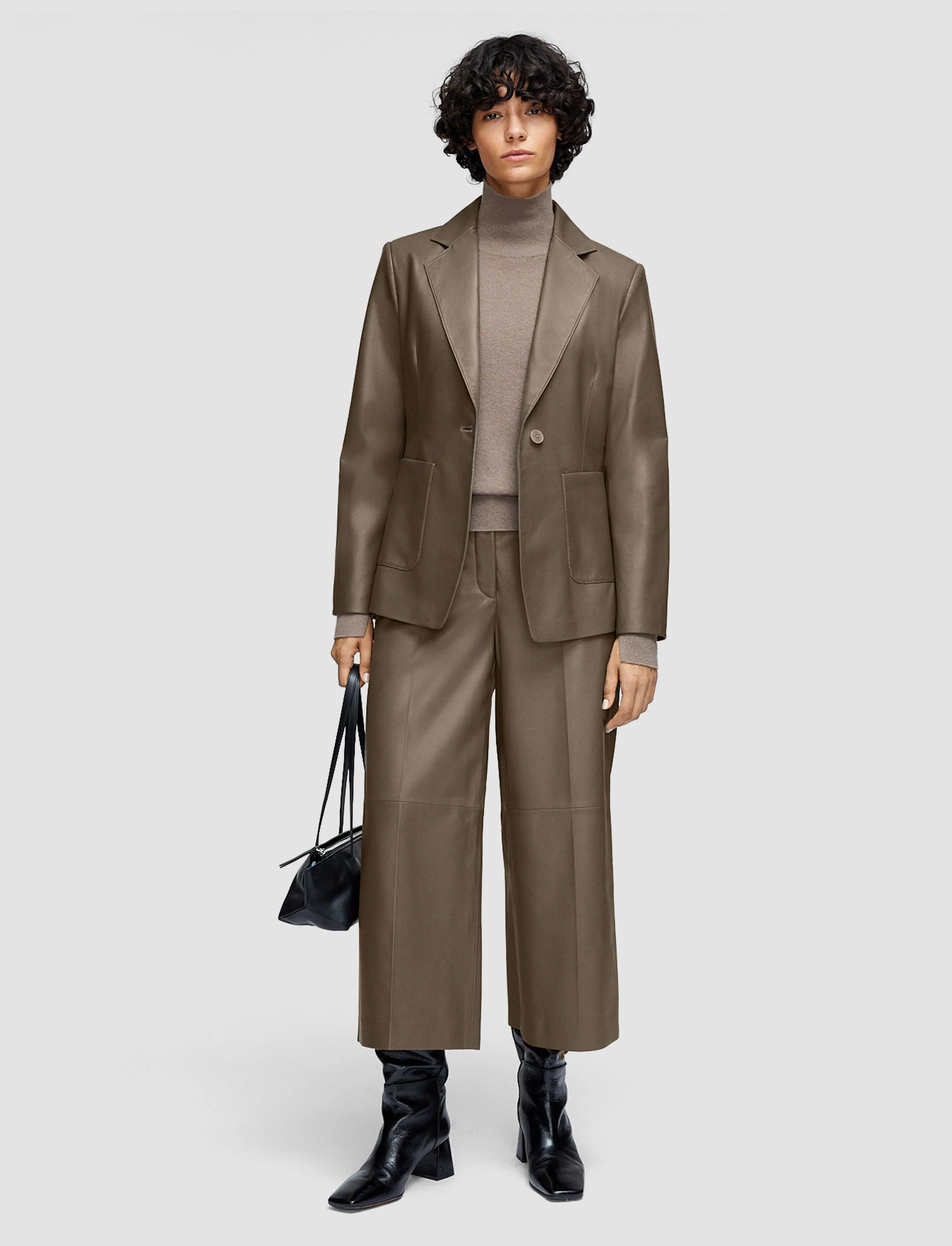 snowboarder Glenview Nappa Leather Jacket