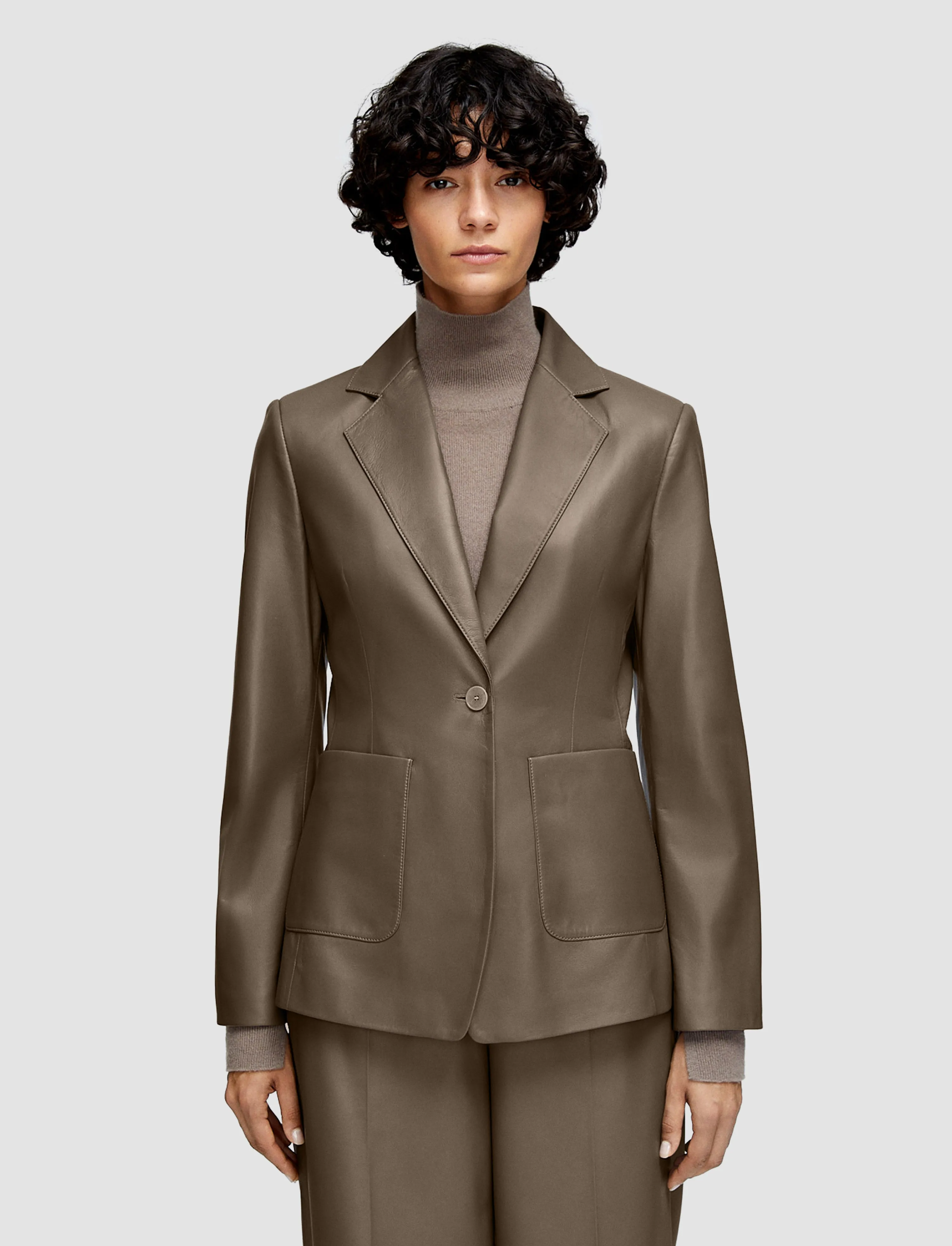 popular in Africa Illustrate Glenview Nappa Leather Jacket