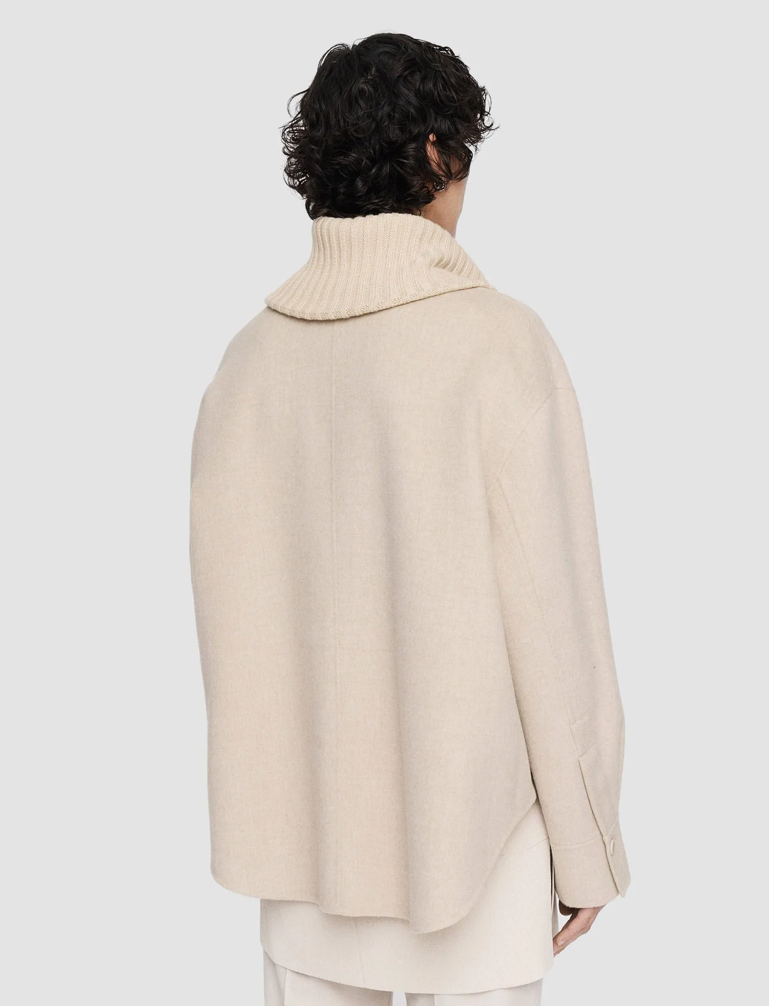 Light Double Face Henri Jacket evening walk