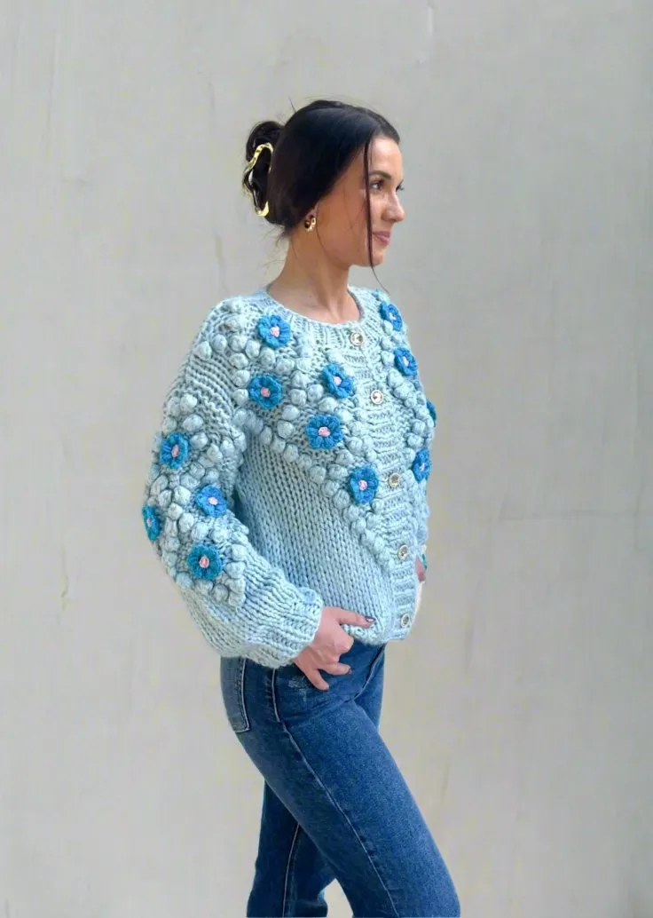 IRIS OVERSIZED CARDIGAN DropShoulderConstruction