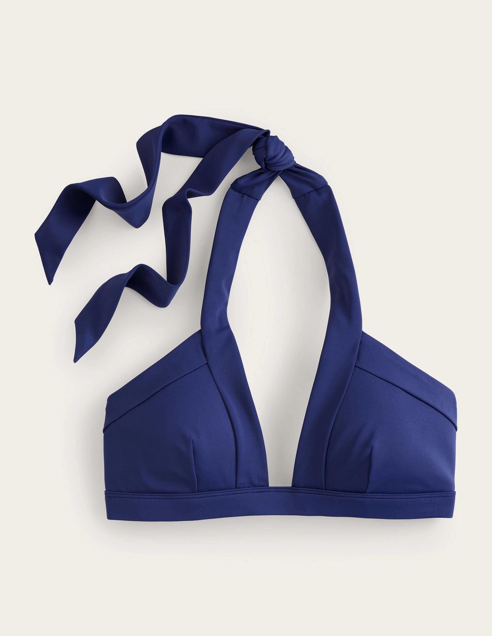 Ithaca Halter Bikini Top-French Navy Poolside Pack Rash Guard Layer