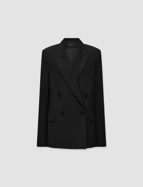 Convertible Collar Jaden Comfort Cady Jacket