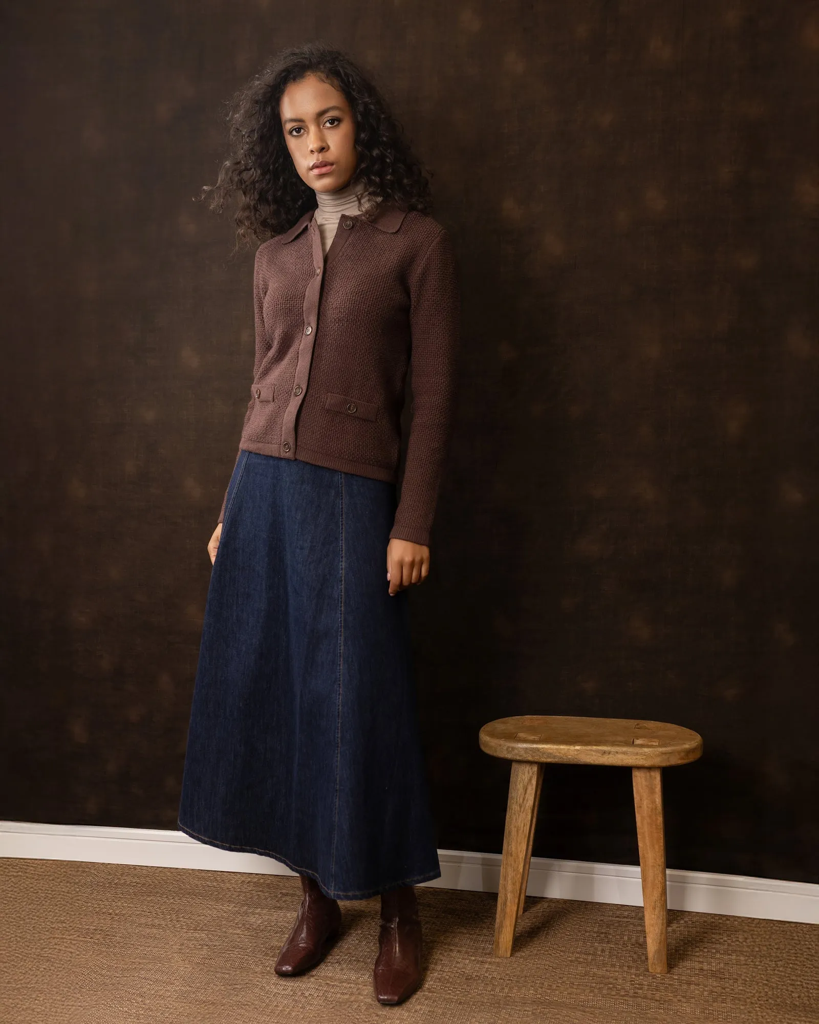 Jane Denim Skirt | Blue Modern Fit