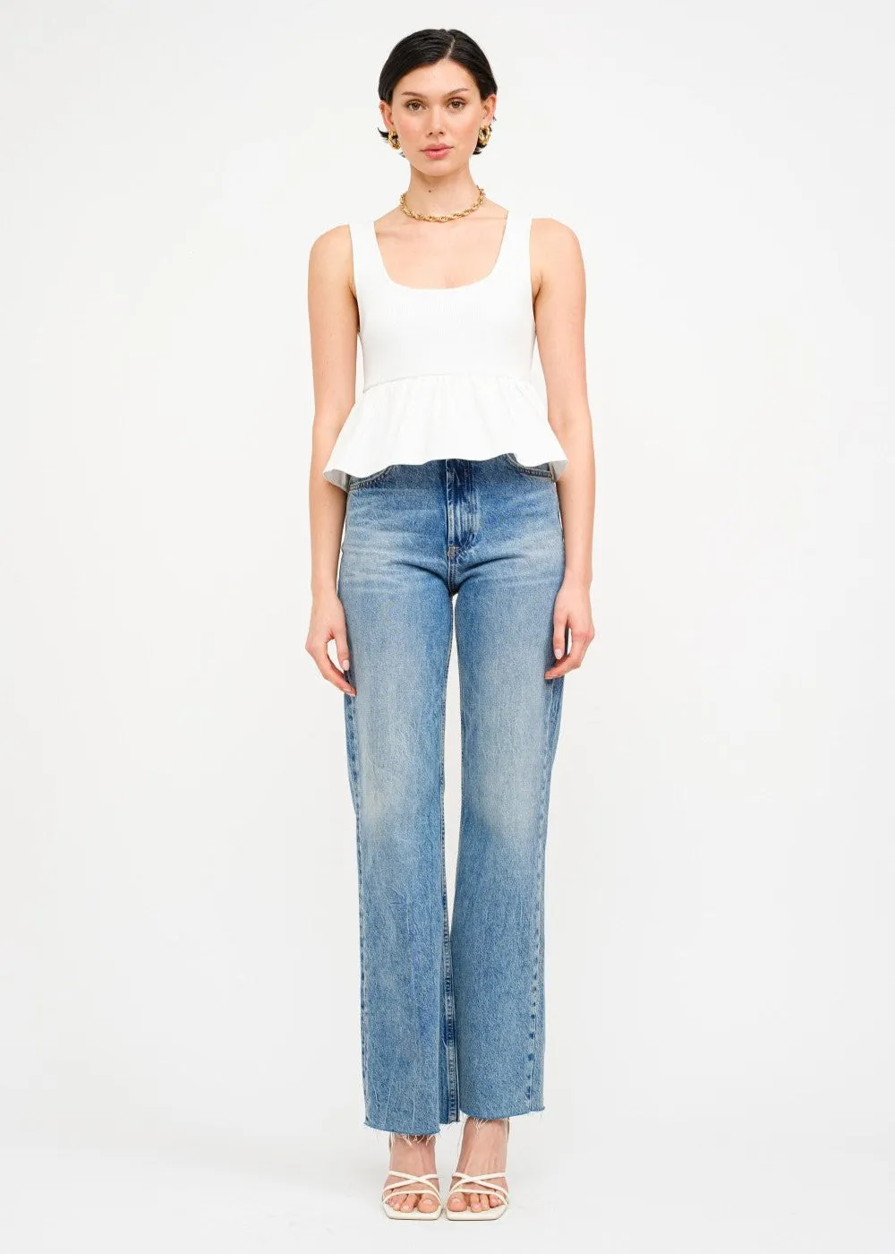 RAINA SLEEVELESS TOP Double Stitched Seams AntiStaticFabric