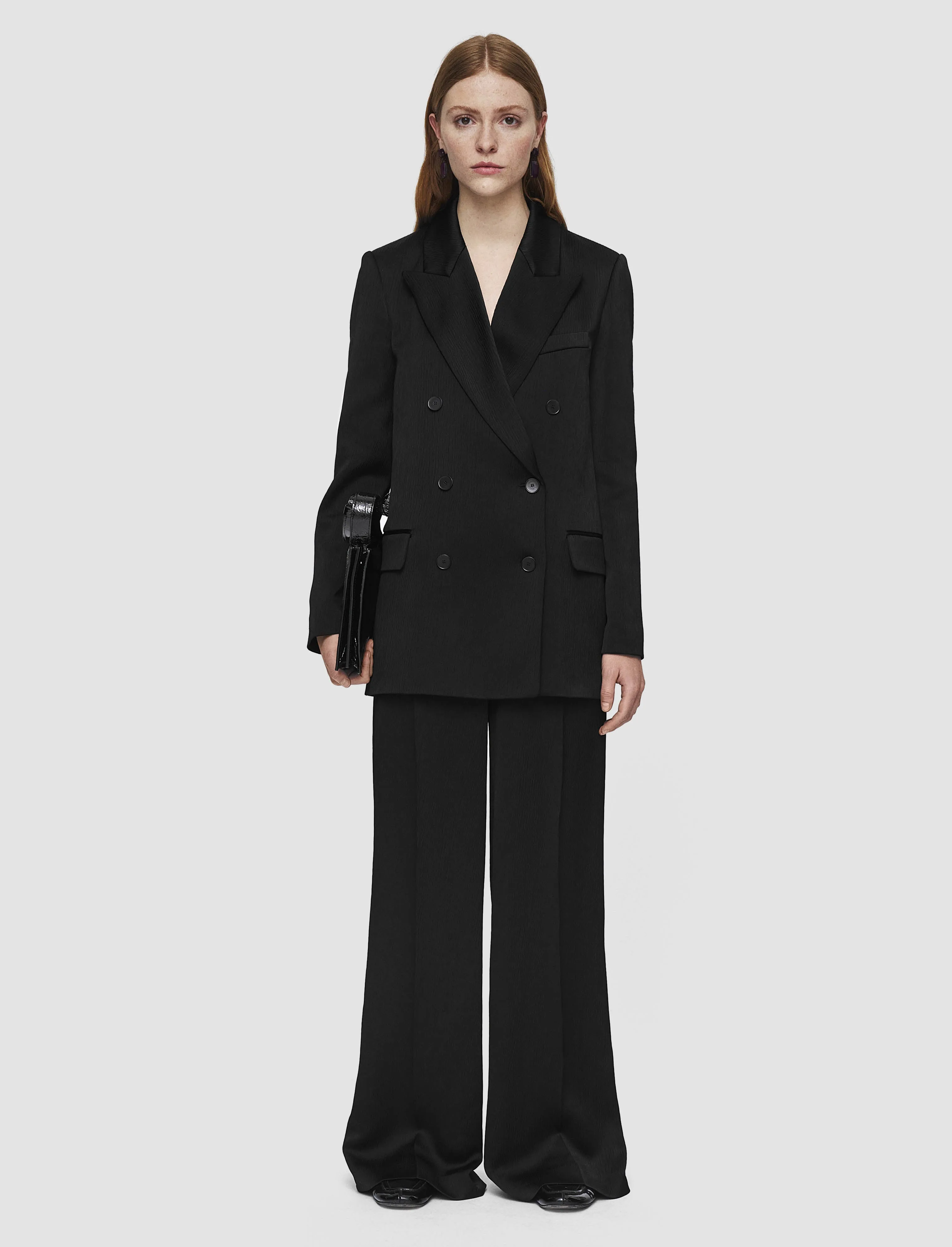 Joffrin Textured Viscose Jacket Reinforced Elbows suitable for mountain hikes