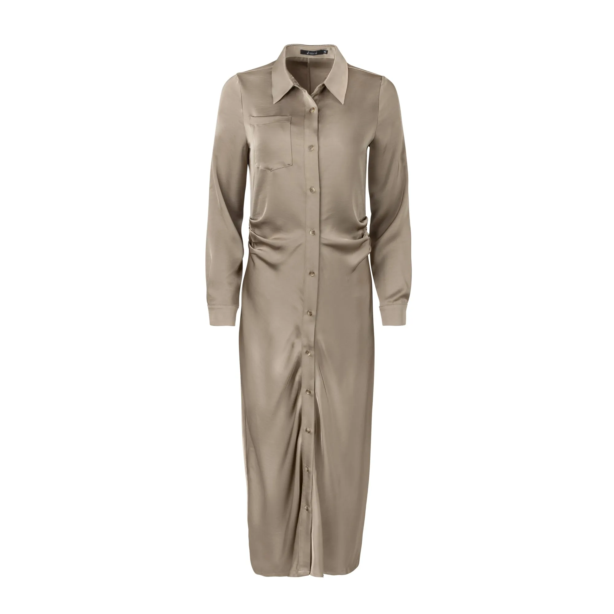 Jolie satin dress [Final Sale] Trendy Layering