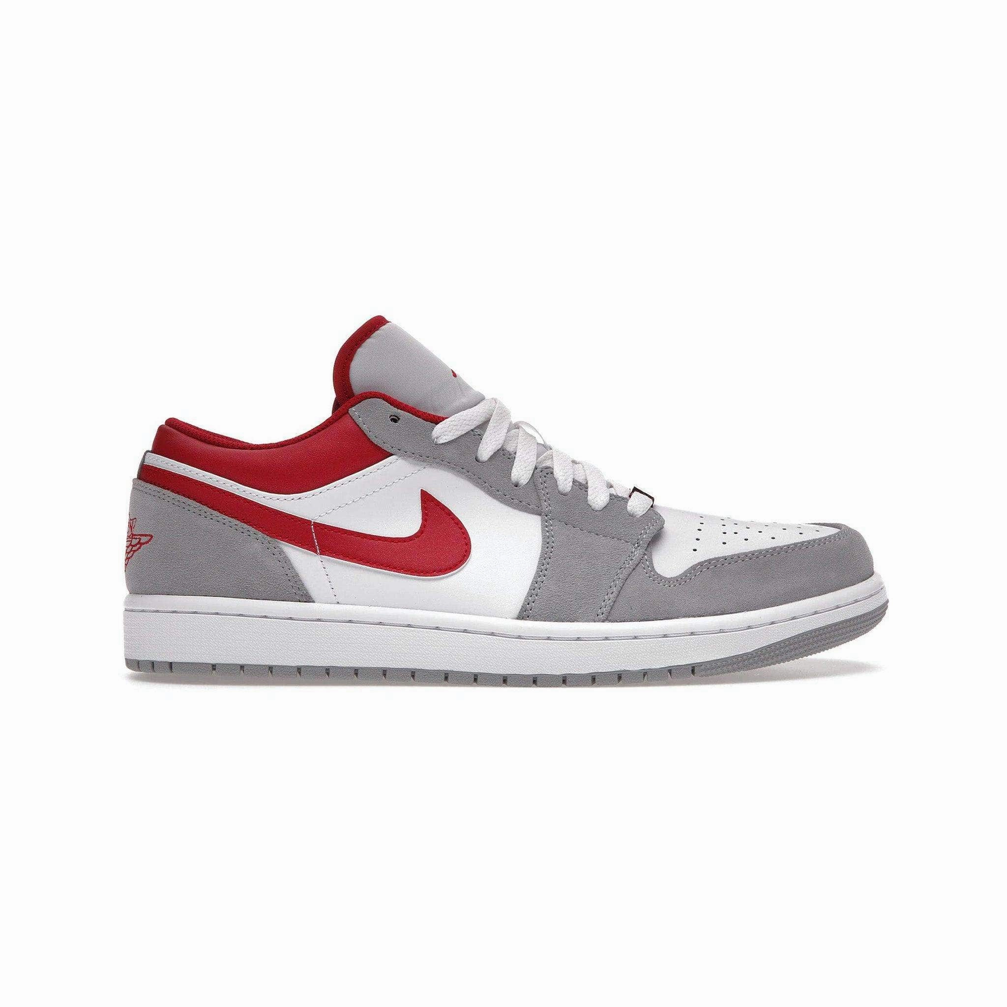 Jordan 1 Low SE Light Smoke Grey Gym Red