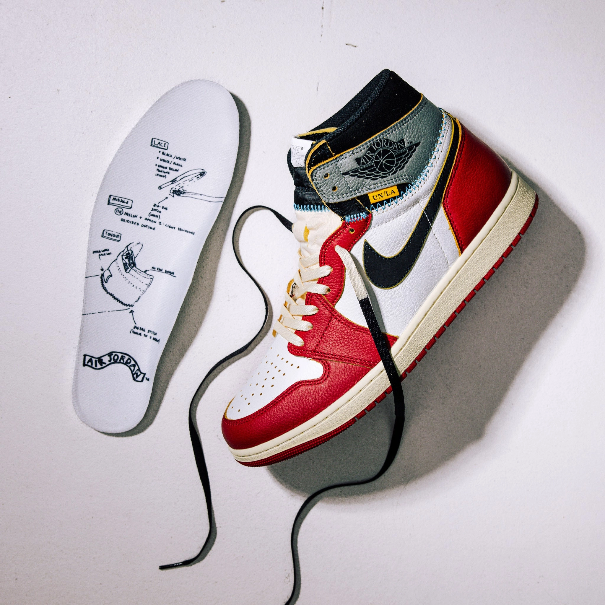 Jordan 1 Retro High OG SP Union LA Chicago Shadow