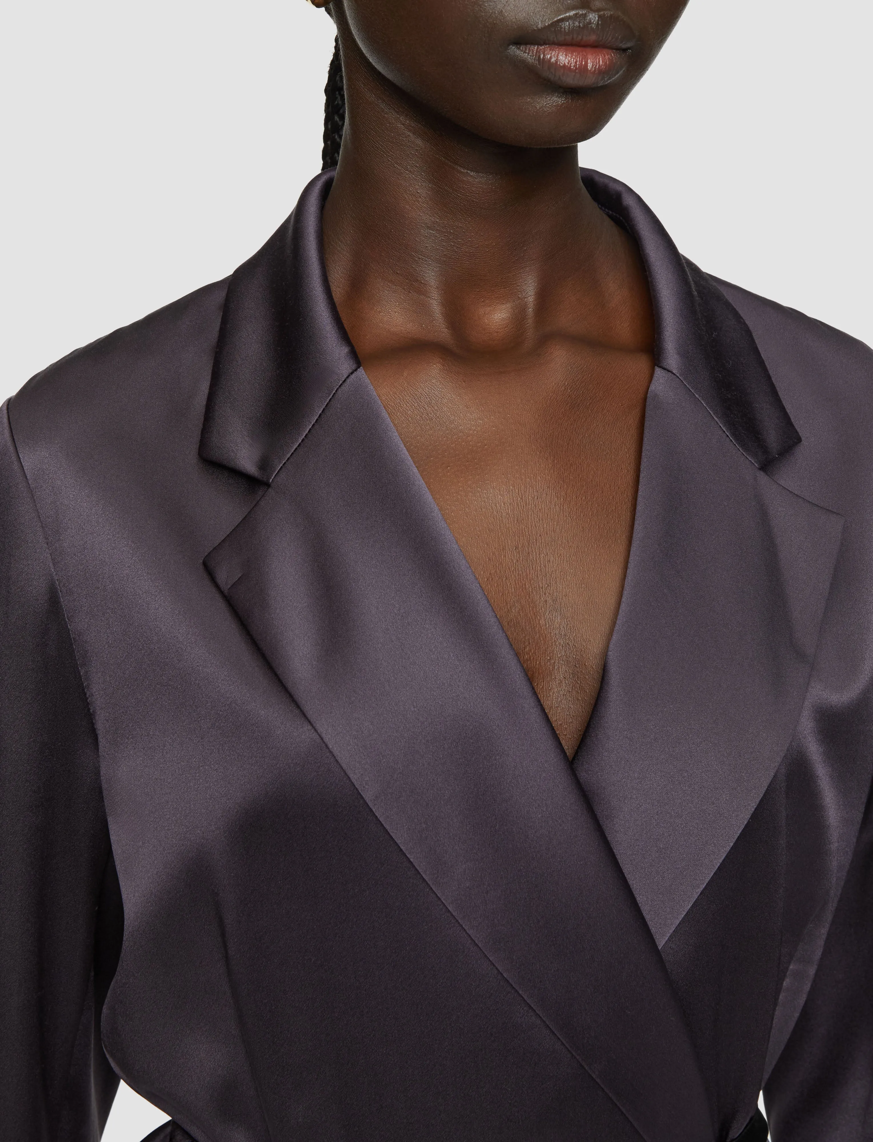 Inventory Joubert Silk Satin Jacket