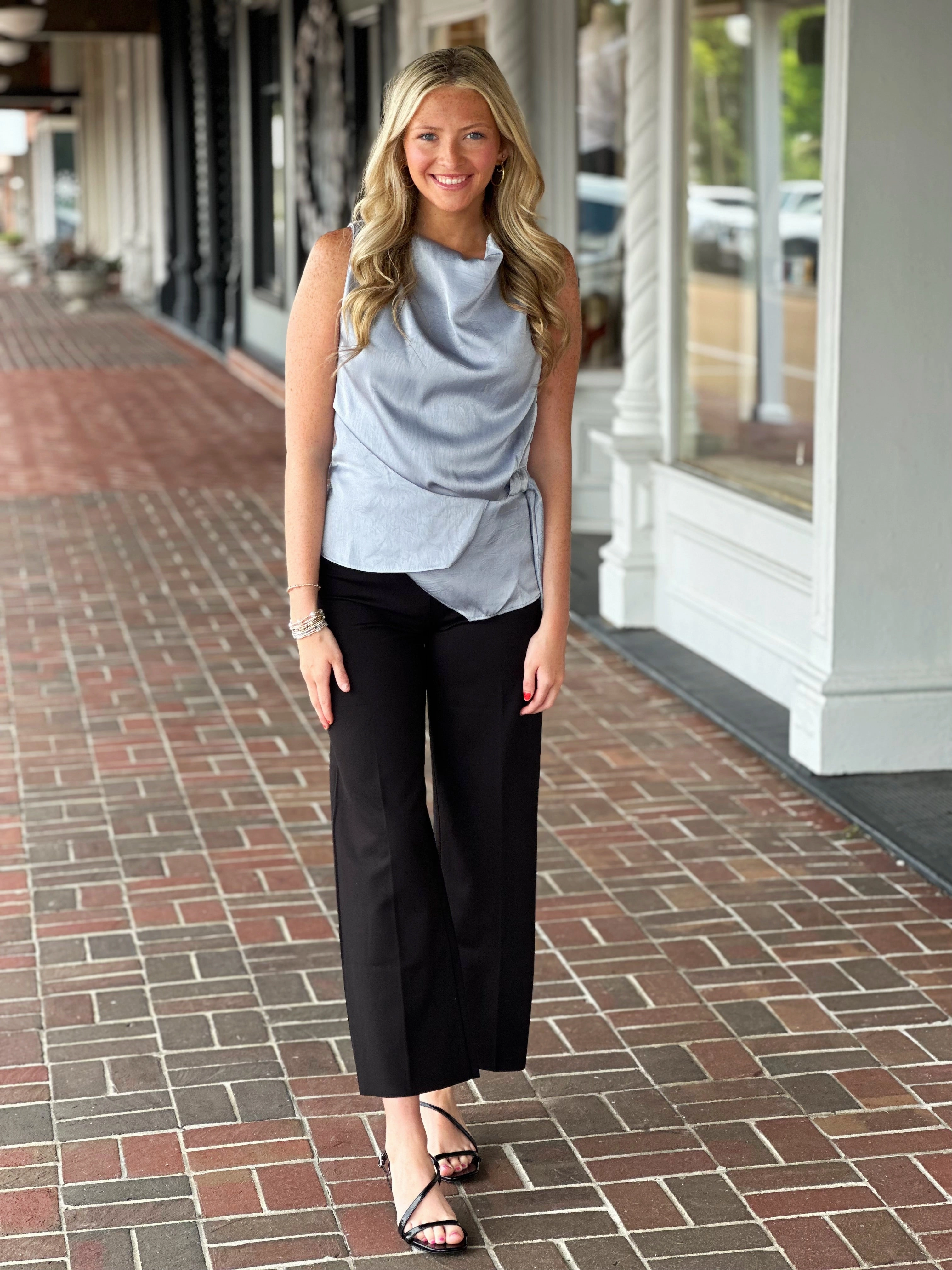 Friction Resistant Finish Just For Me Blue Top