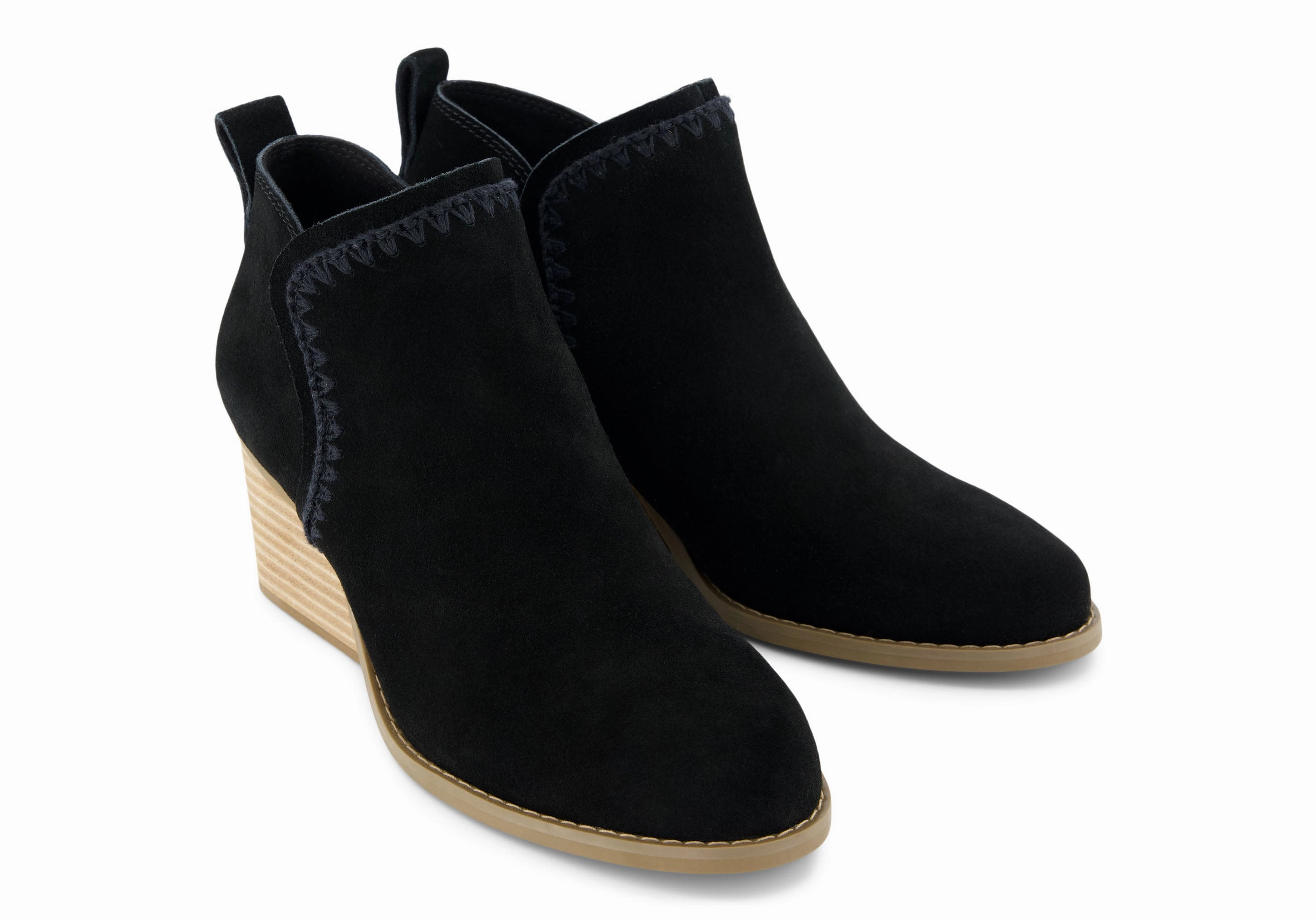 Kaia Ankle Boot - Black Suede