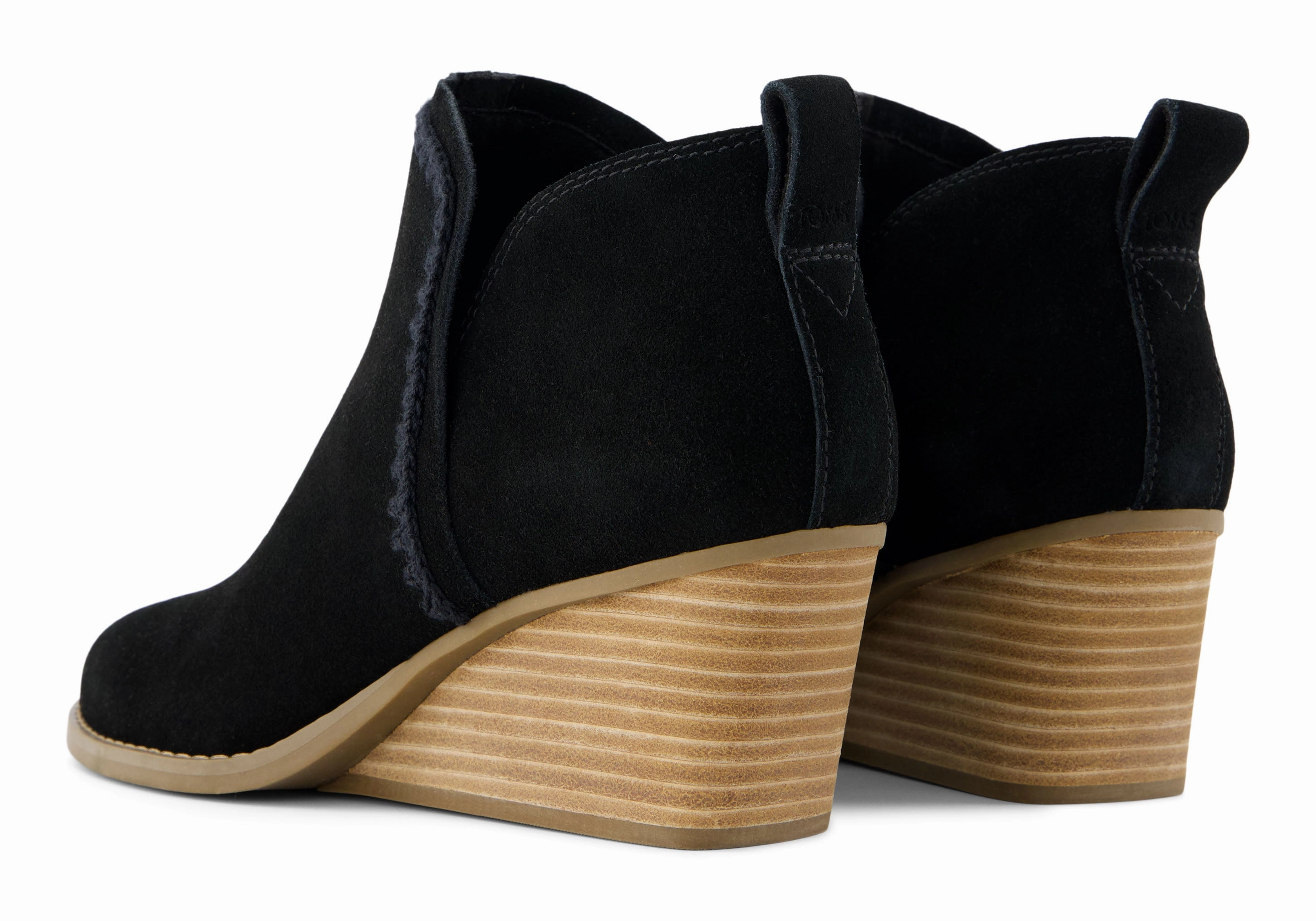 Kaia Ankle Boot - Black Suede