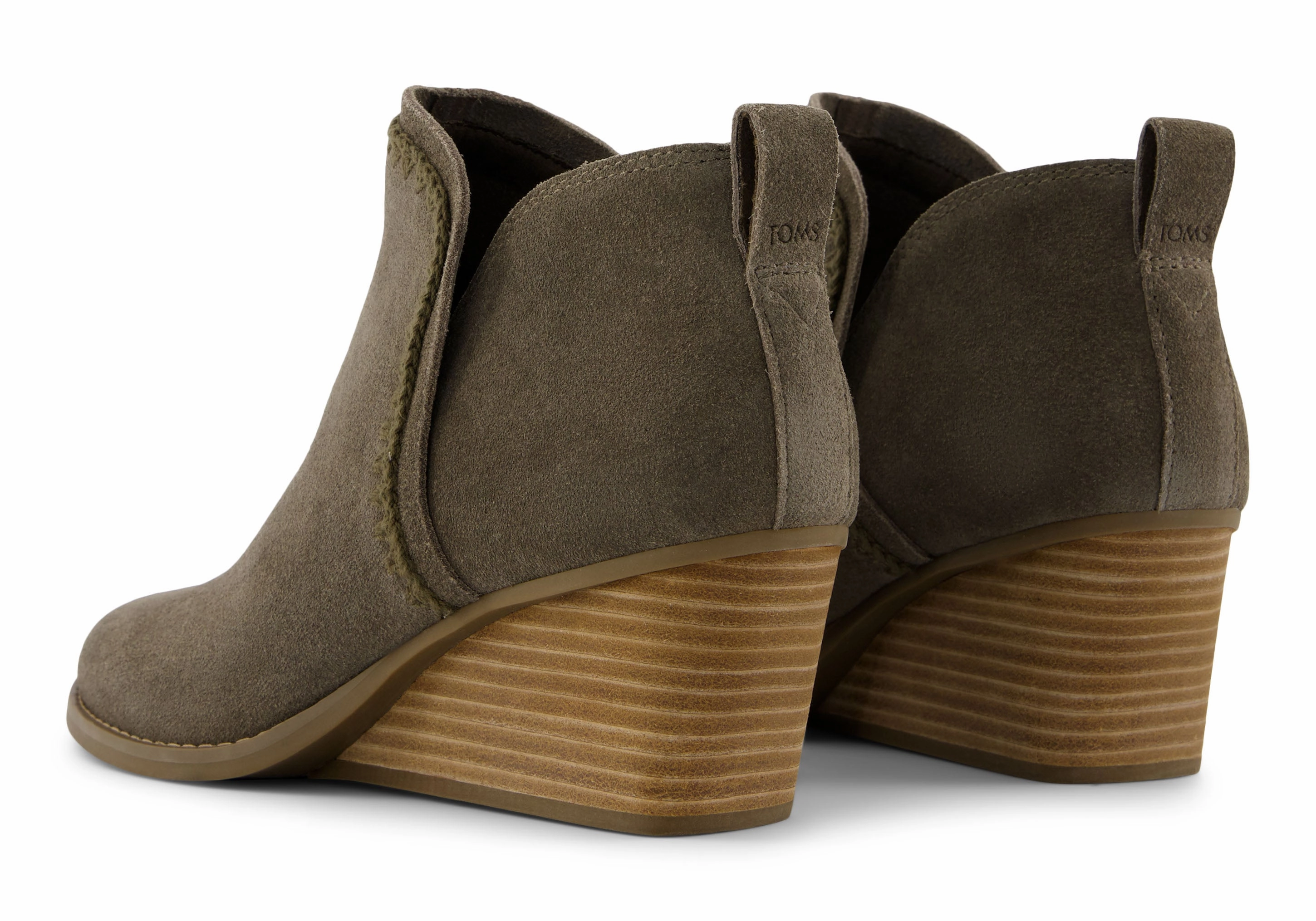 Kaia Ankle Boot - Canteen Suede