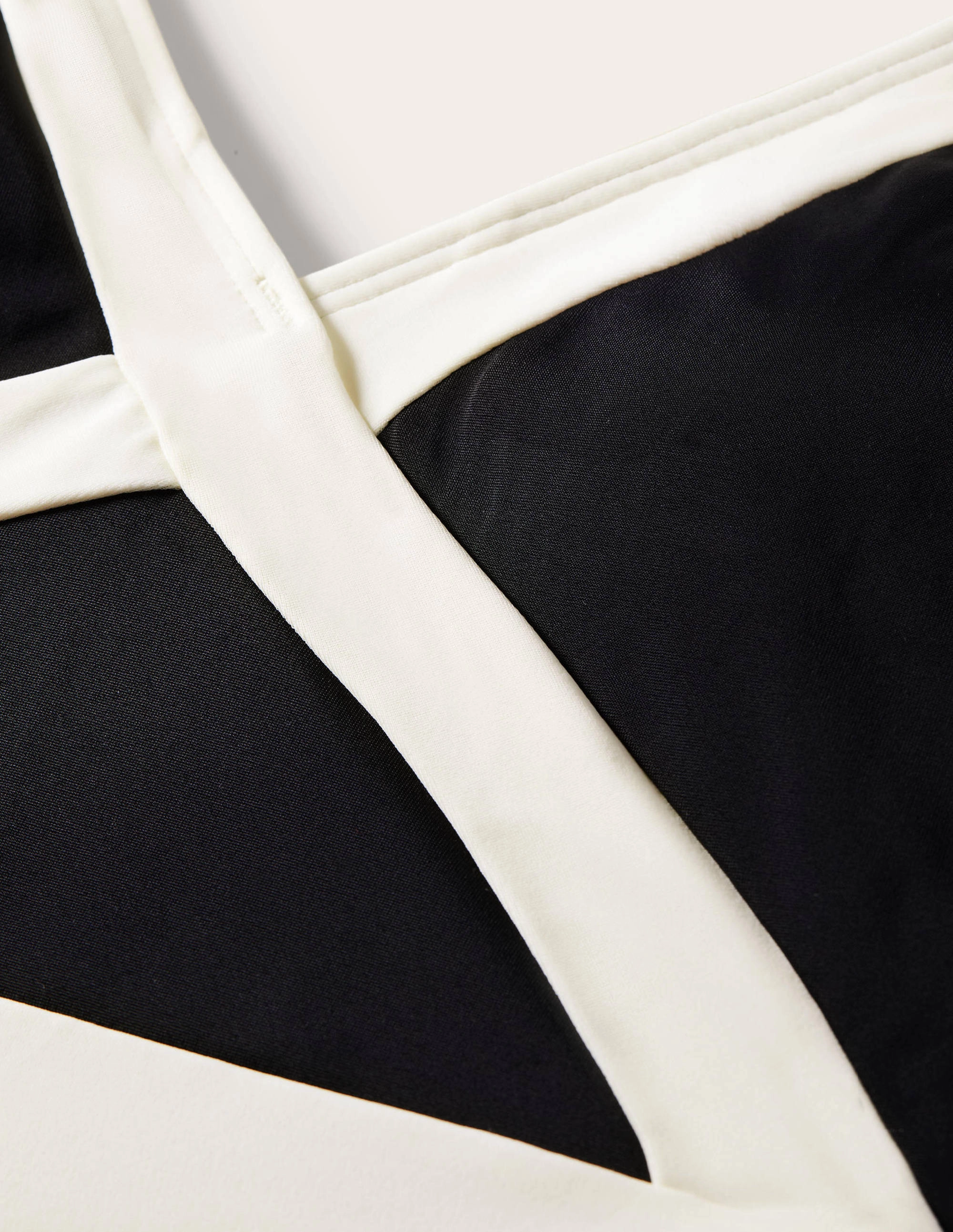 Kefalonia Halterneck Swimsuit-Black Colourblock Holiday Vibes