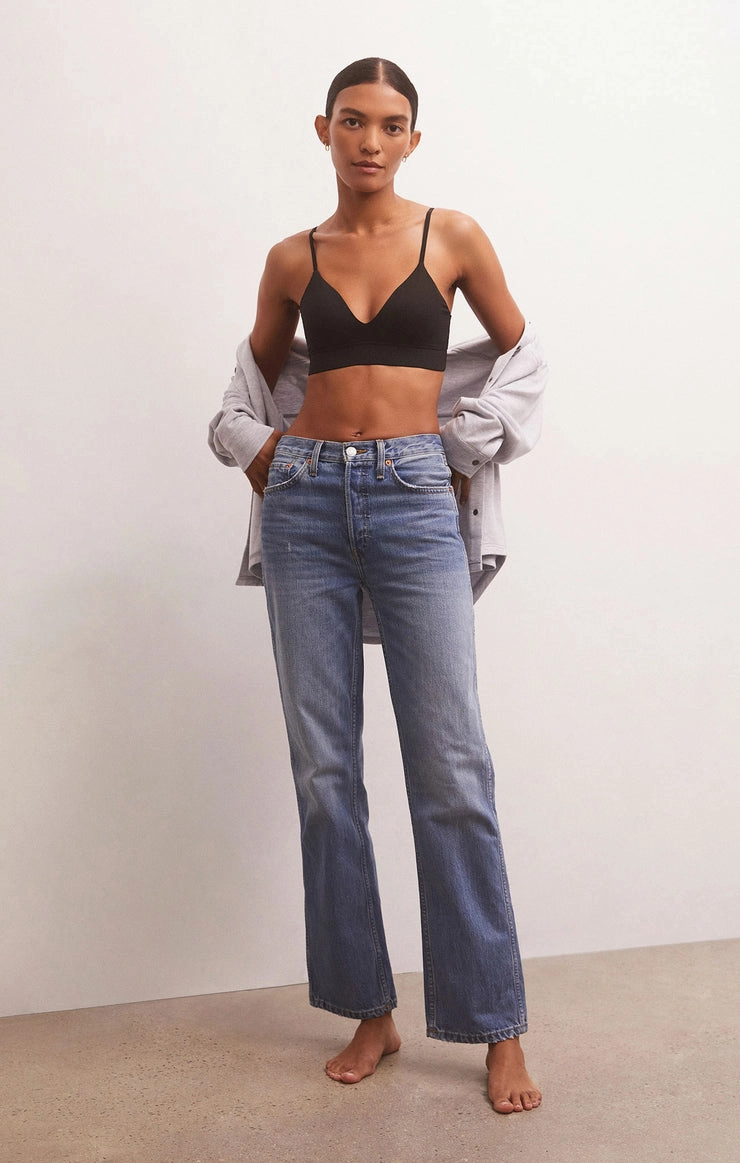 ReflectiveAccents Kendra So Smooth Bralette in Black