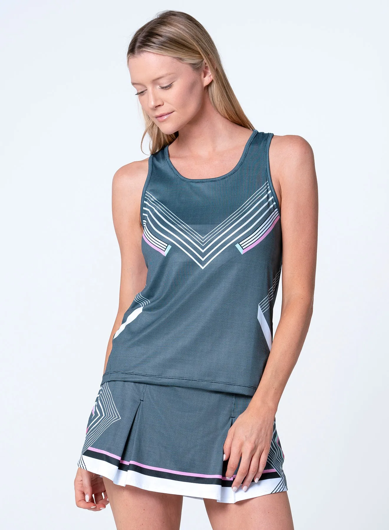Keyhole Tank StretchKnit MinimalistCut