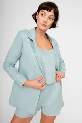 KHATIE BLAZER Flexible Ribbed Cuffs NonRestrictiveCut