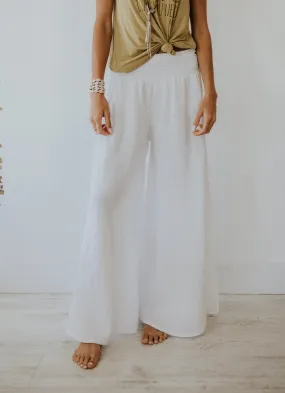 Zen Pants Elastic Free Cuffs Neutral Look