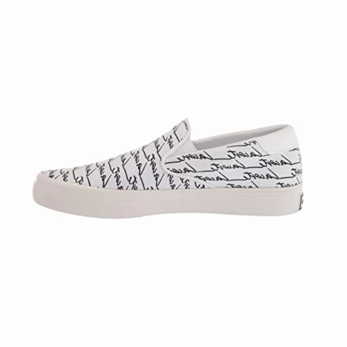 LACOSTE 7-43CMA0050147 JUMP SERVE SLIP MN'S (Medium) White/Black Canvas Lifestyle Shoes