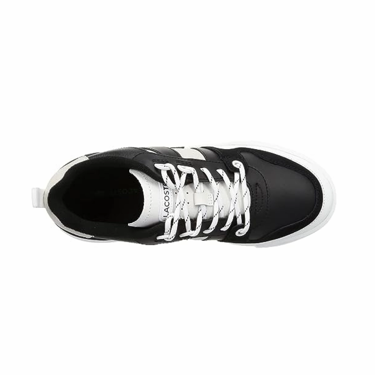 LACOSTE 7-44SFA0112312 L002 222 WMN'S (Medium) Black/White Leather Lifestyle Shoes