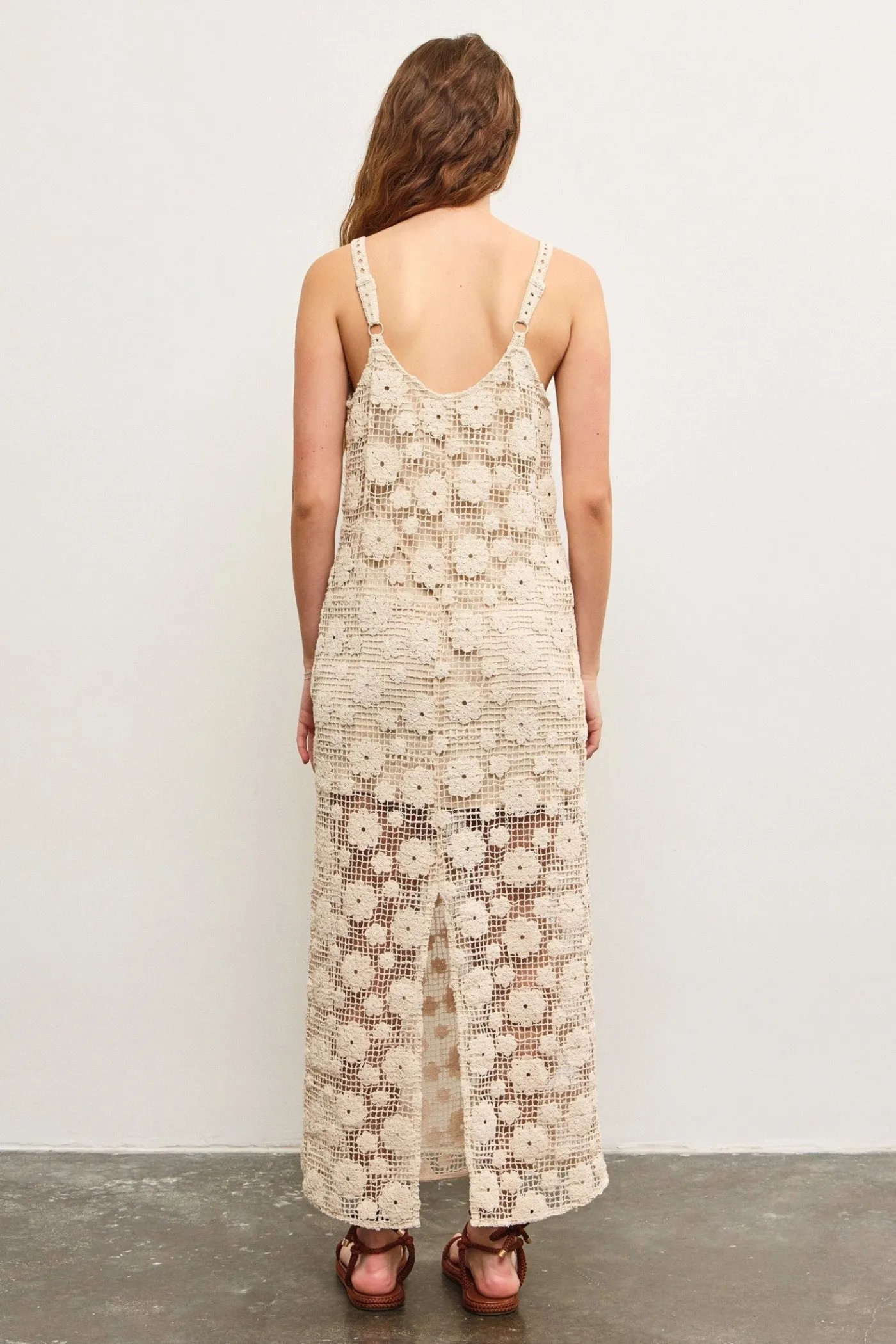 LAUREN CROCHET MAXI DRESS Cozy Style