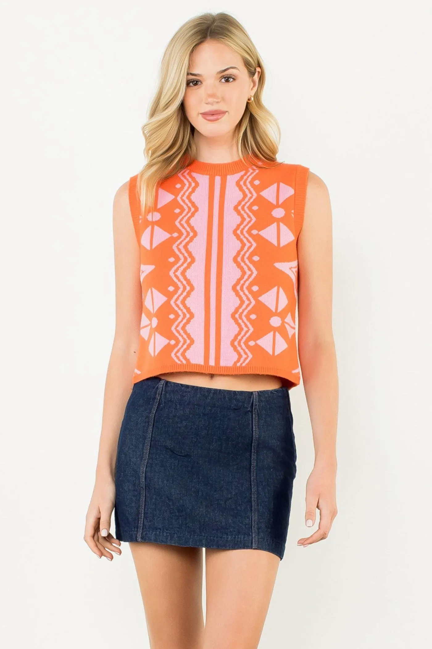 BioBased Fiber ButtonlessClosure LAUREN PATTER KNIT TOP