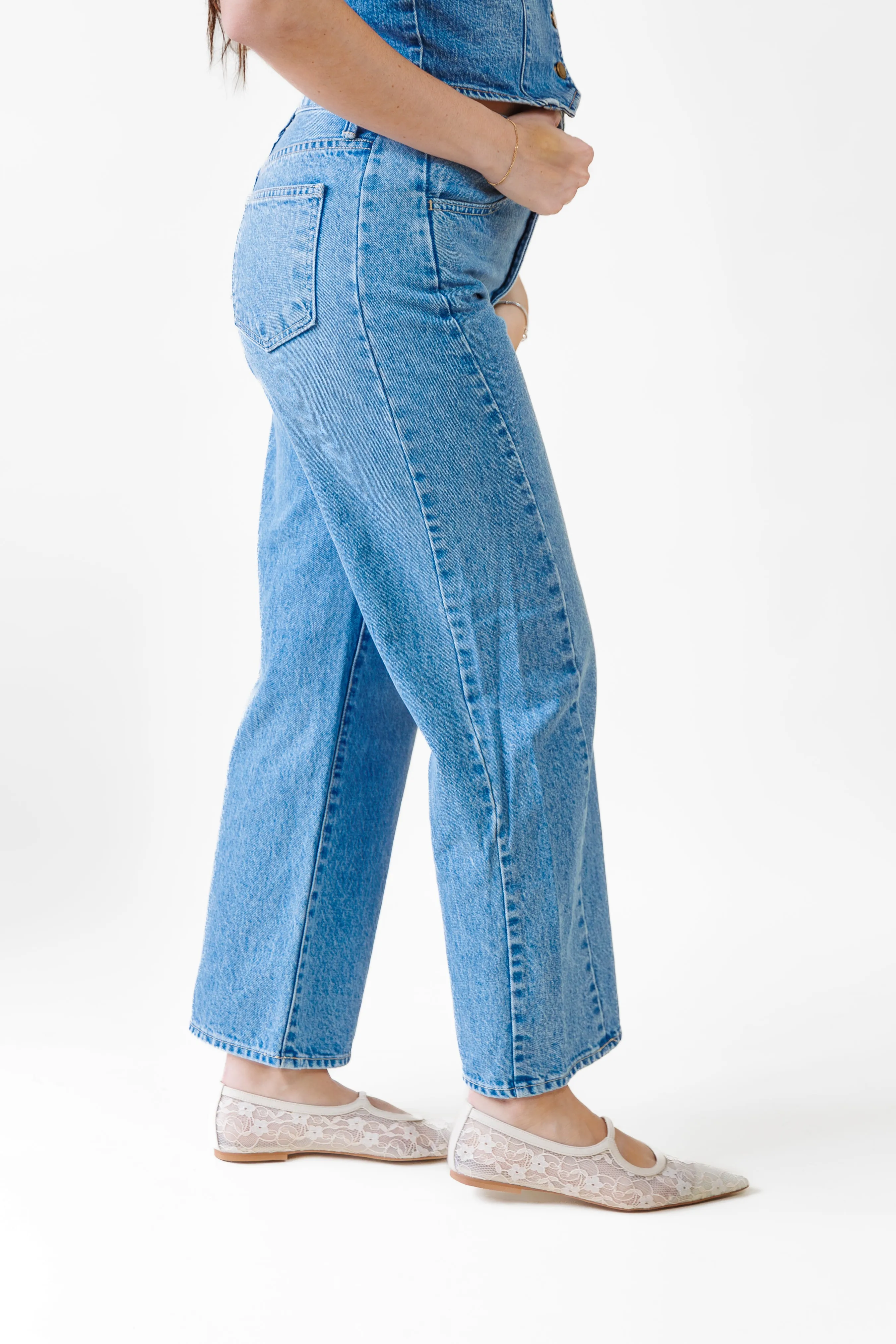 CARRIE RELAXED BARREL JEANS Easy Routine Stretch Holiday Vibes Streetwear Fan