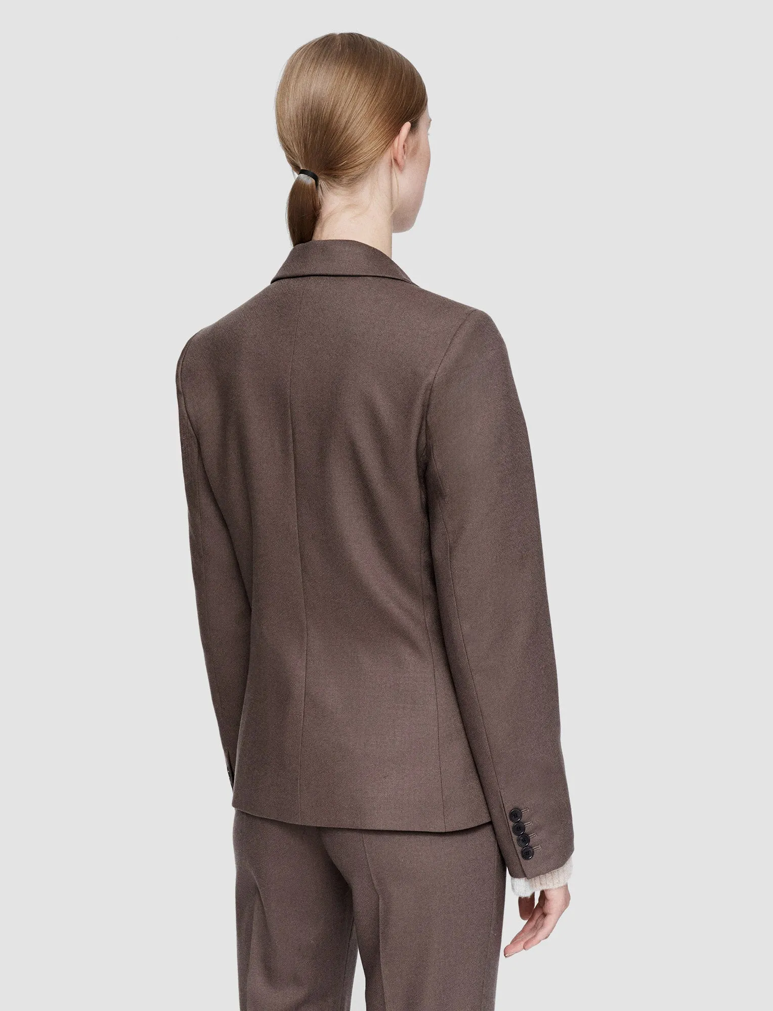 Light Wool Flannel Fernand Jacket Customizable Fit