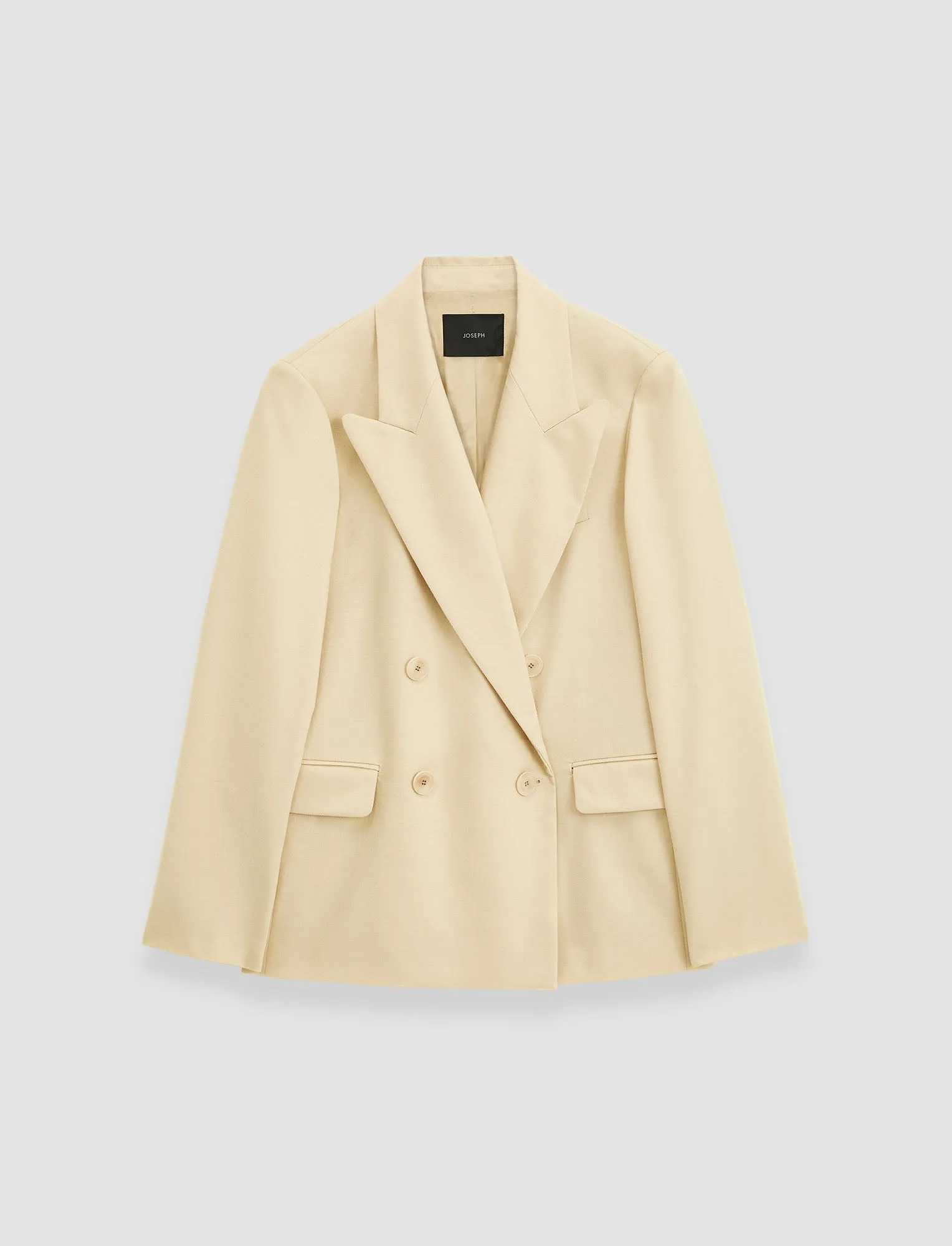 Protect Detachable Hood Light Wool Flannel Jaden Jacket