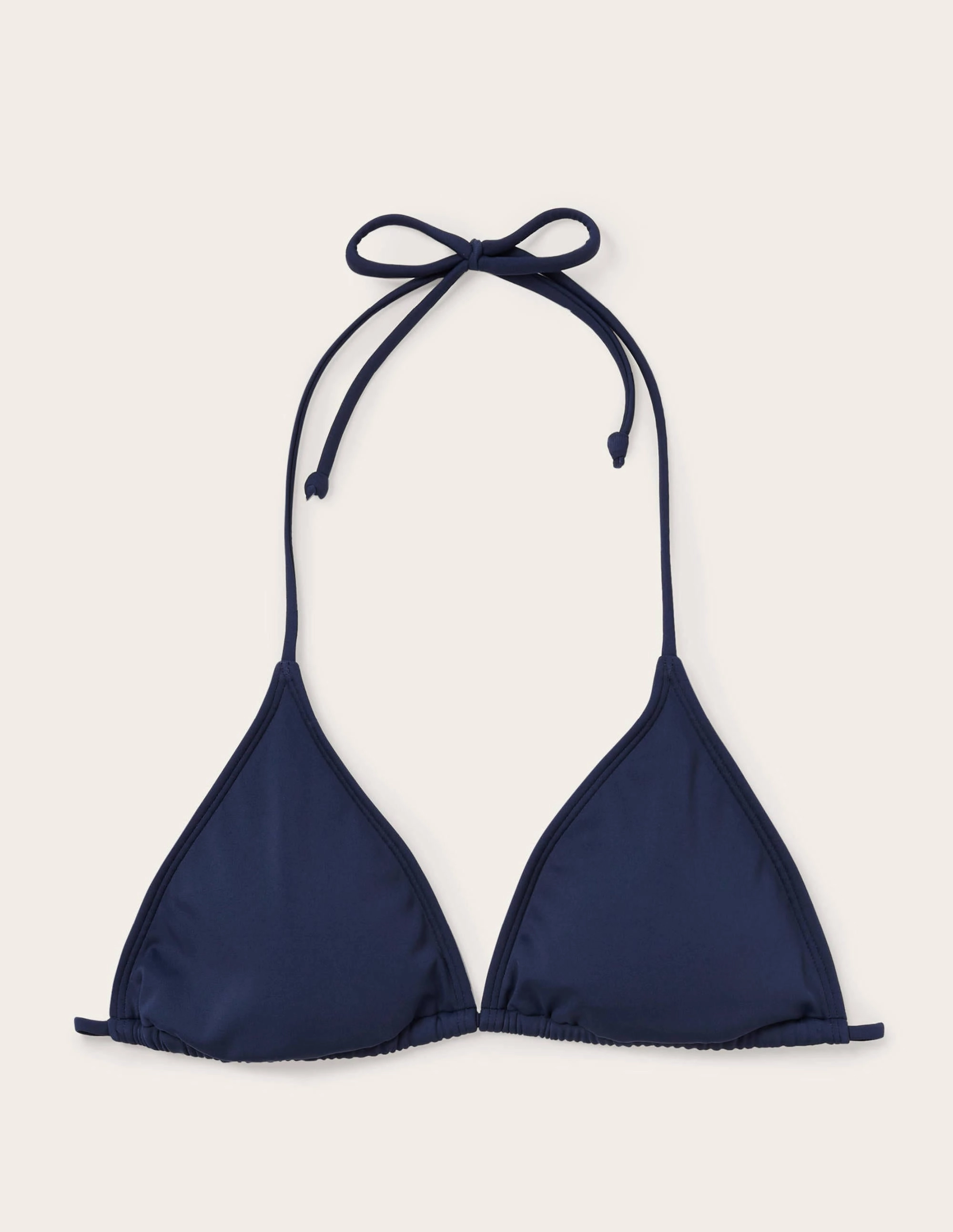 Bonded Seam Technology Symi String Bikini Top-French Navy