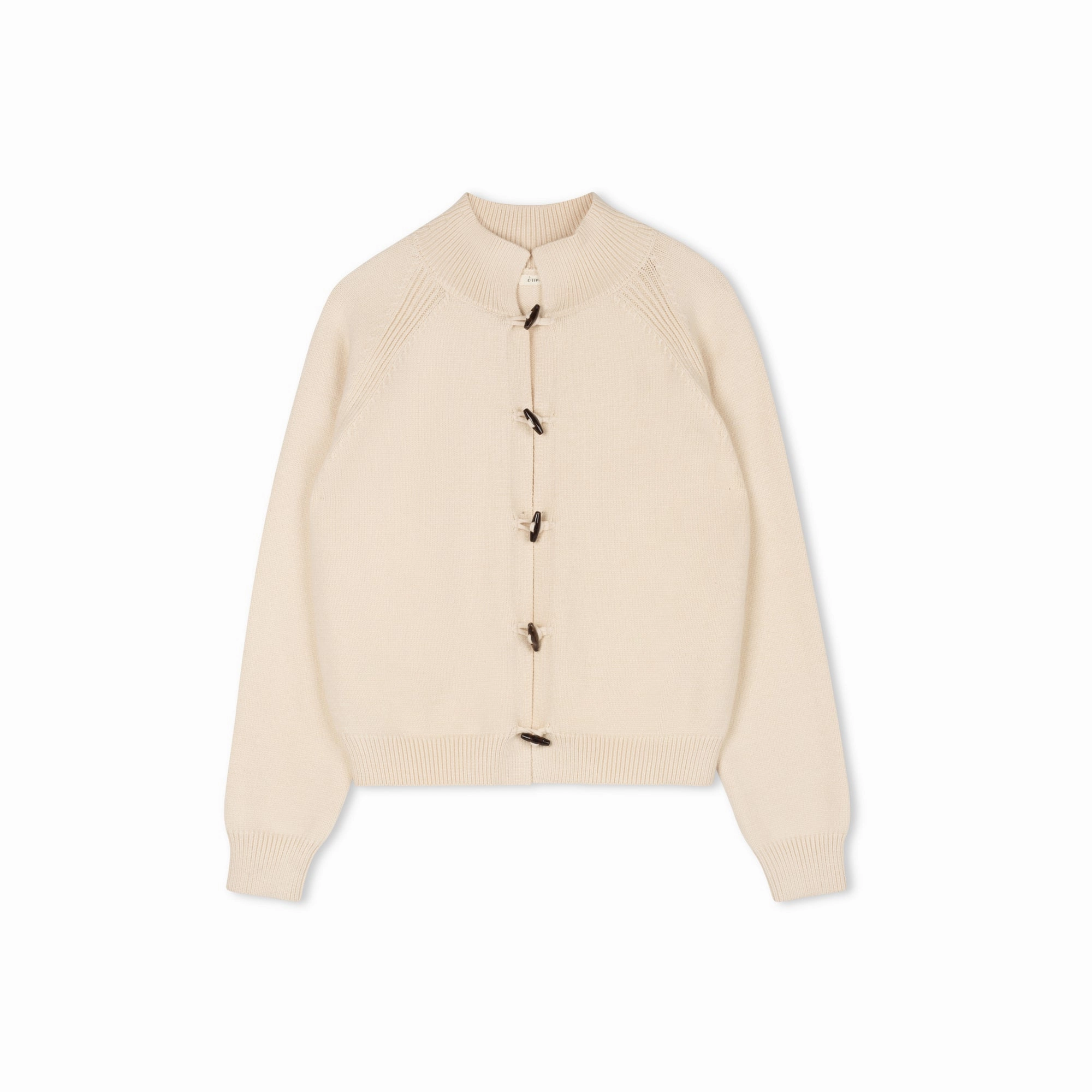 Toggle Sweater | Cream Compression Fit Engineering