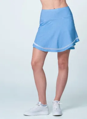 Linen Play Skort Breathable back panel