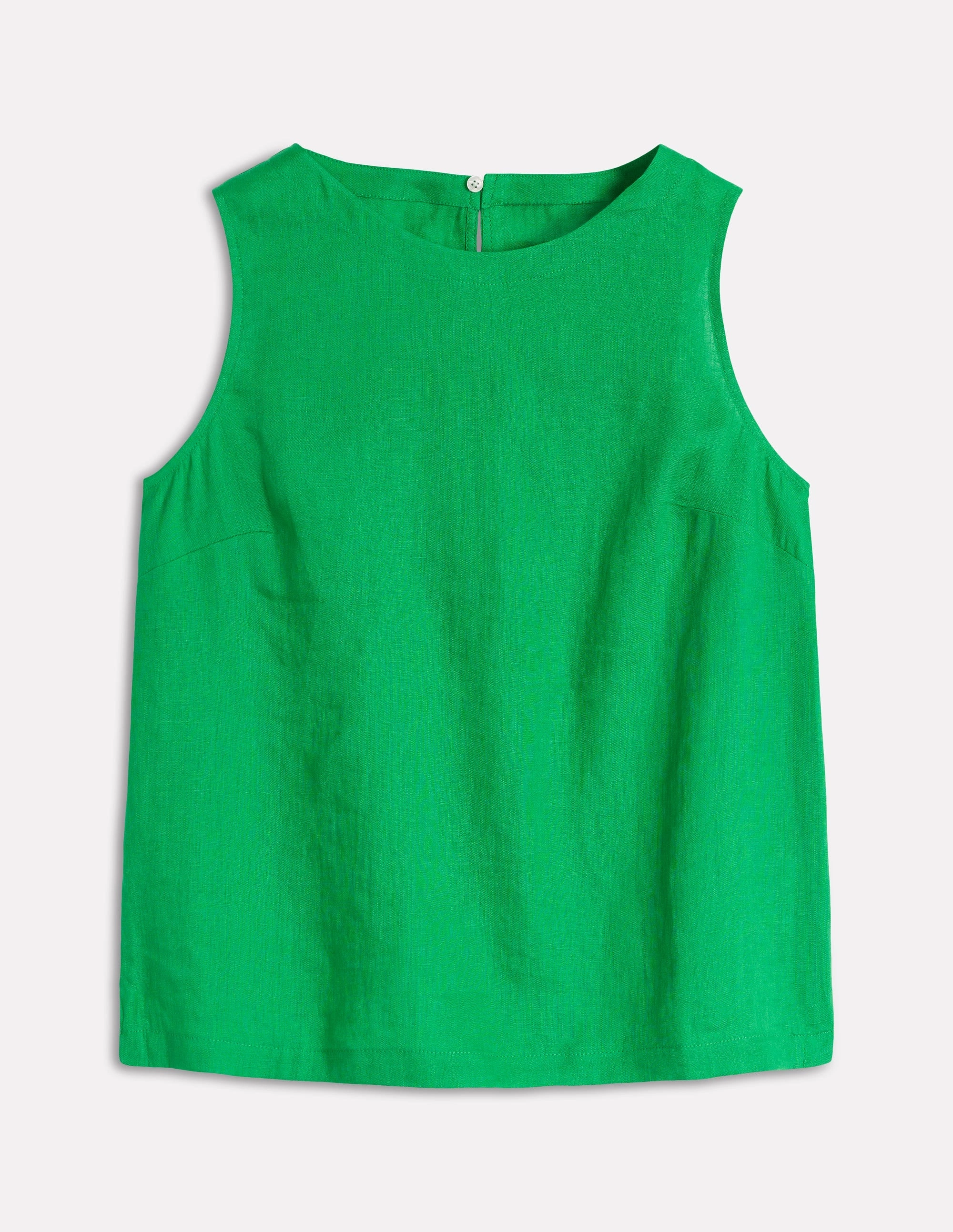 Linen Shell Top-Sapling Green HiddenVentilationPockets